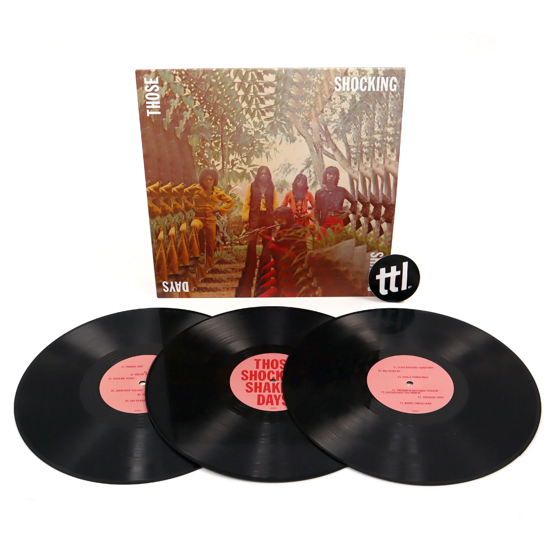 Now-Again Records: Those Shocking Shaking Days - Indonesian Rock & Funk 1970-78 Vinyl 3LP - Image 2