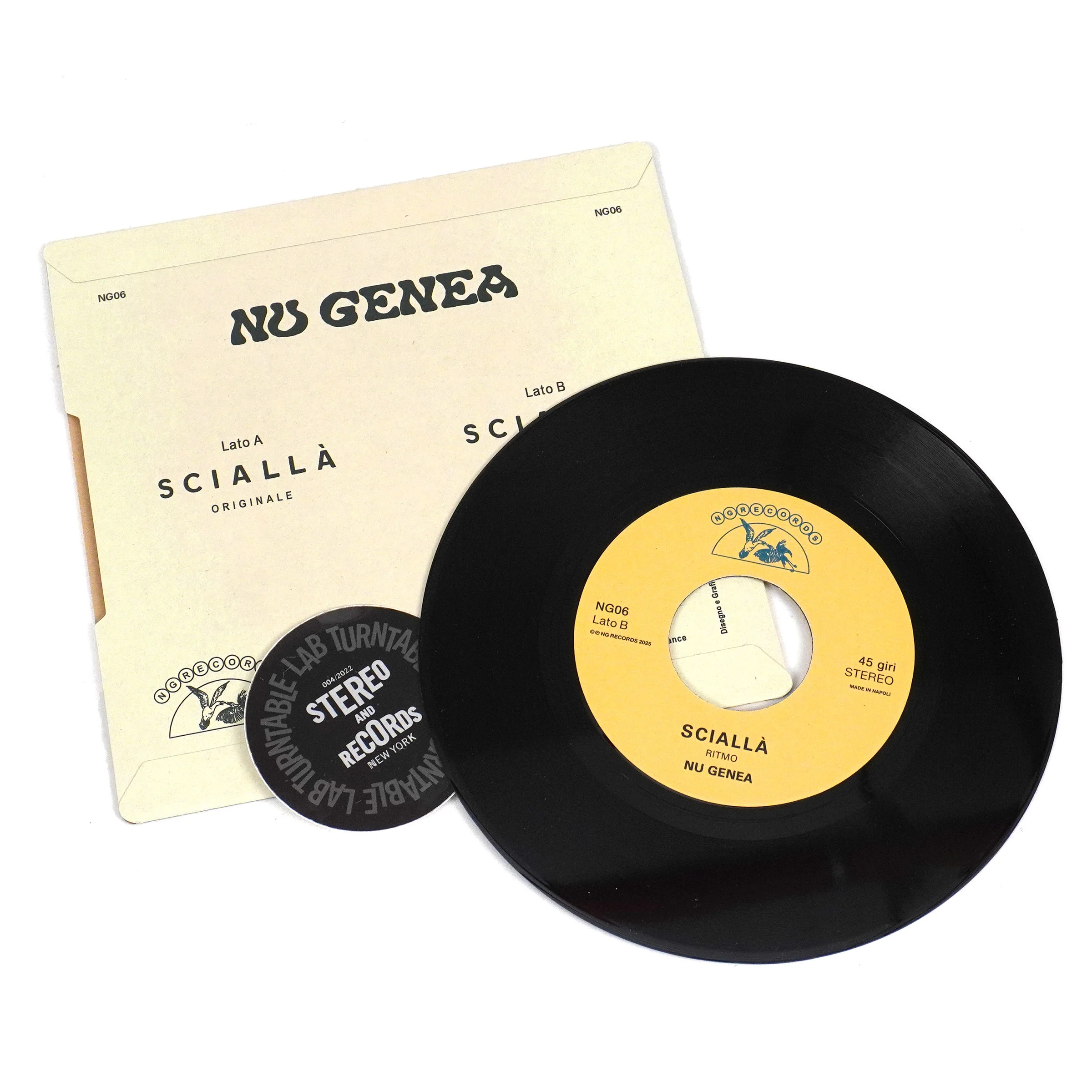 Nu Genea: Scialla Vinyl 7" - Image 2