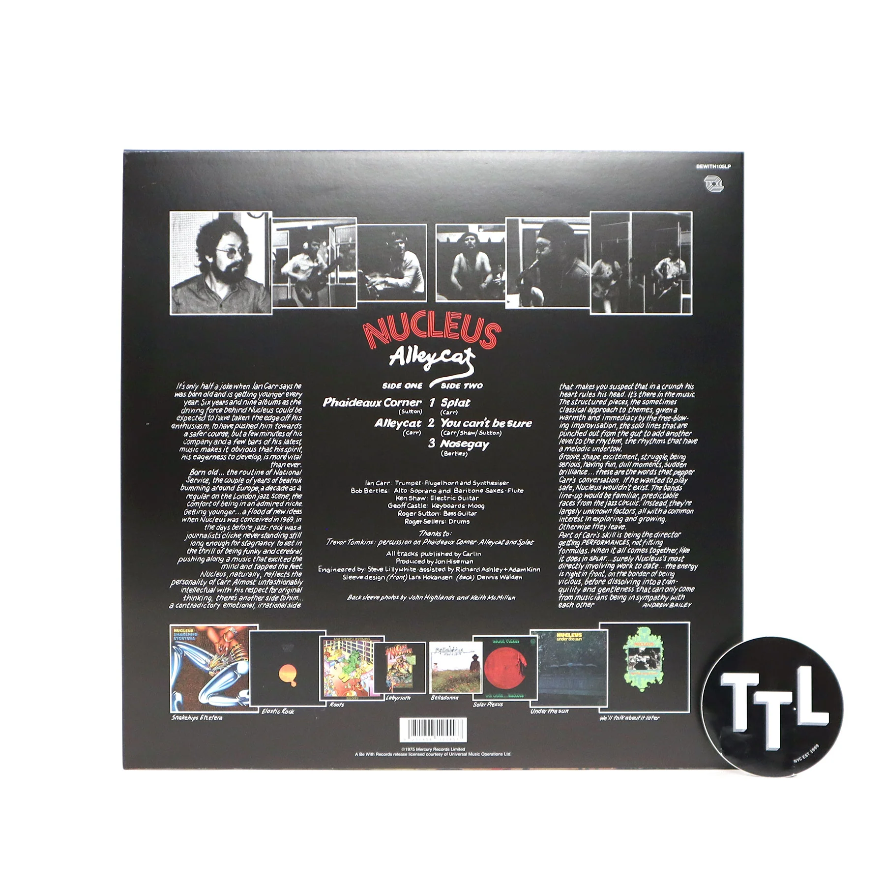 Nucleus: Alleycat Vinyl LP - Image 2