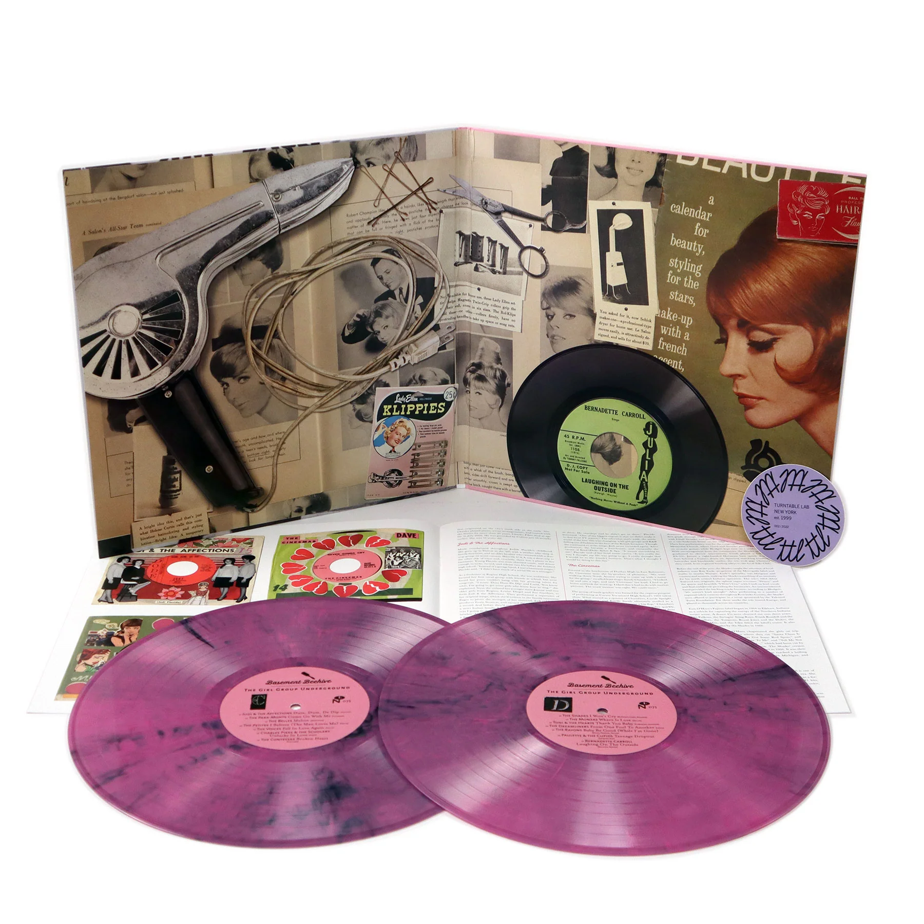Numero Group: Basement Beehive - The Girl Group Underground (Colored Vinyl) Vinyl 2LP - Image 2