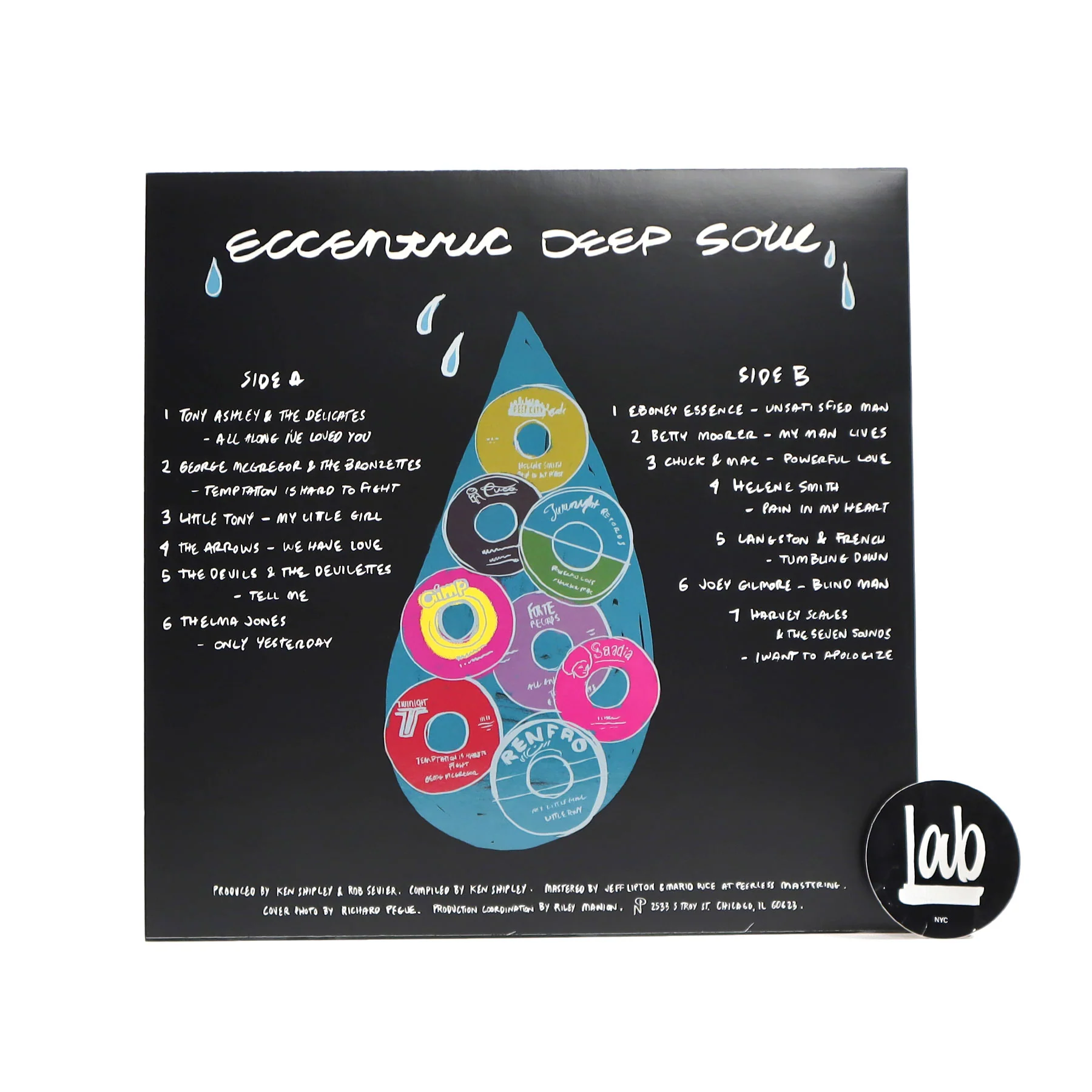 Numero Group: Eccentric Deep Soul (Colored Vinyl) Vinyl LP - Image 3