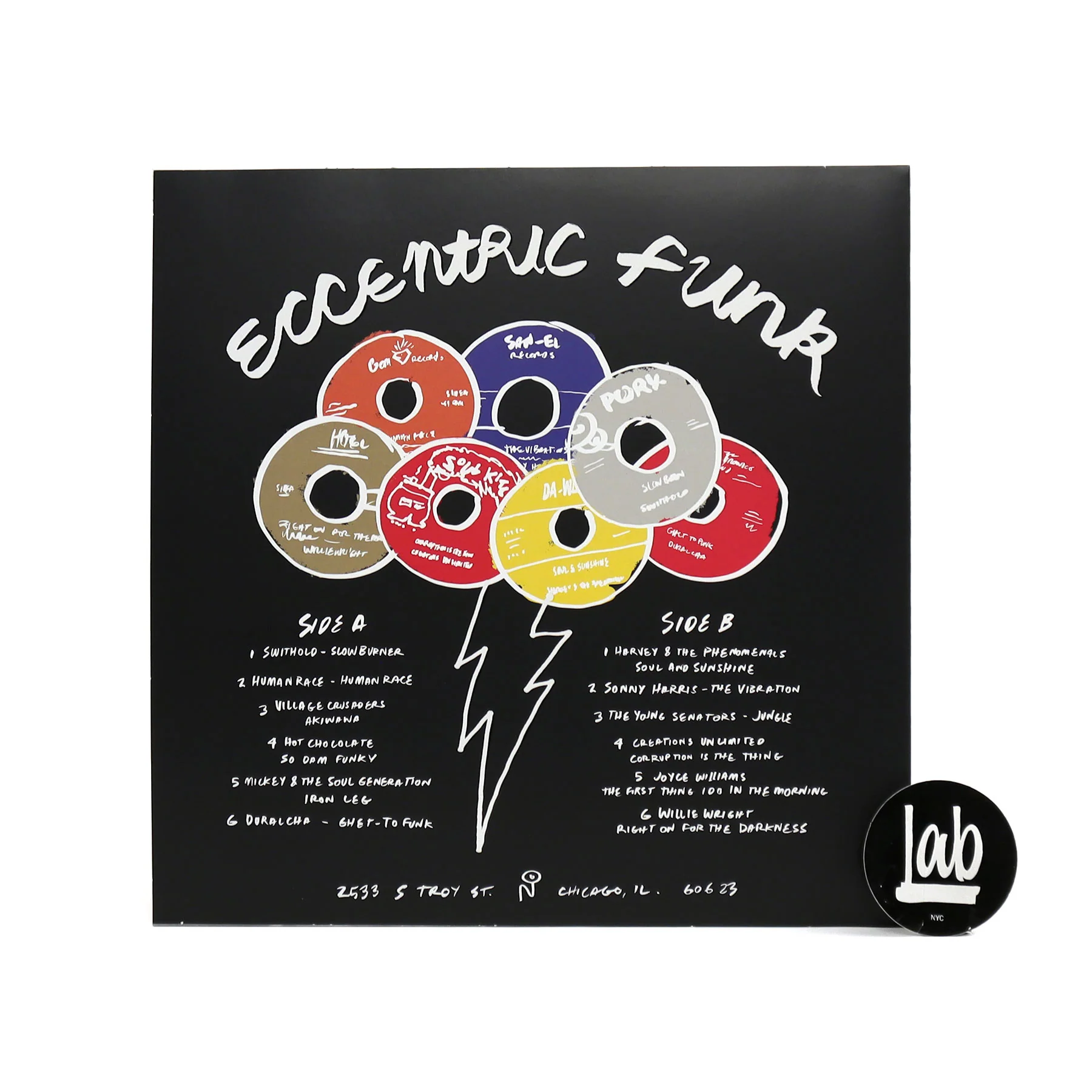 Numero Group: Eccentric Funk (Colored Vinyl) Vinyl LP - Image 3