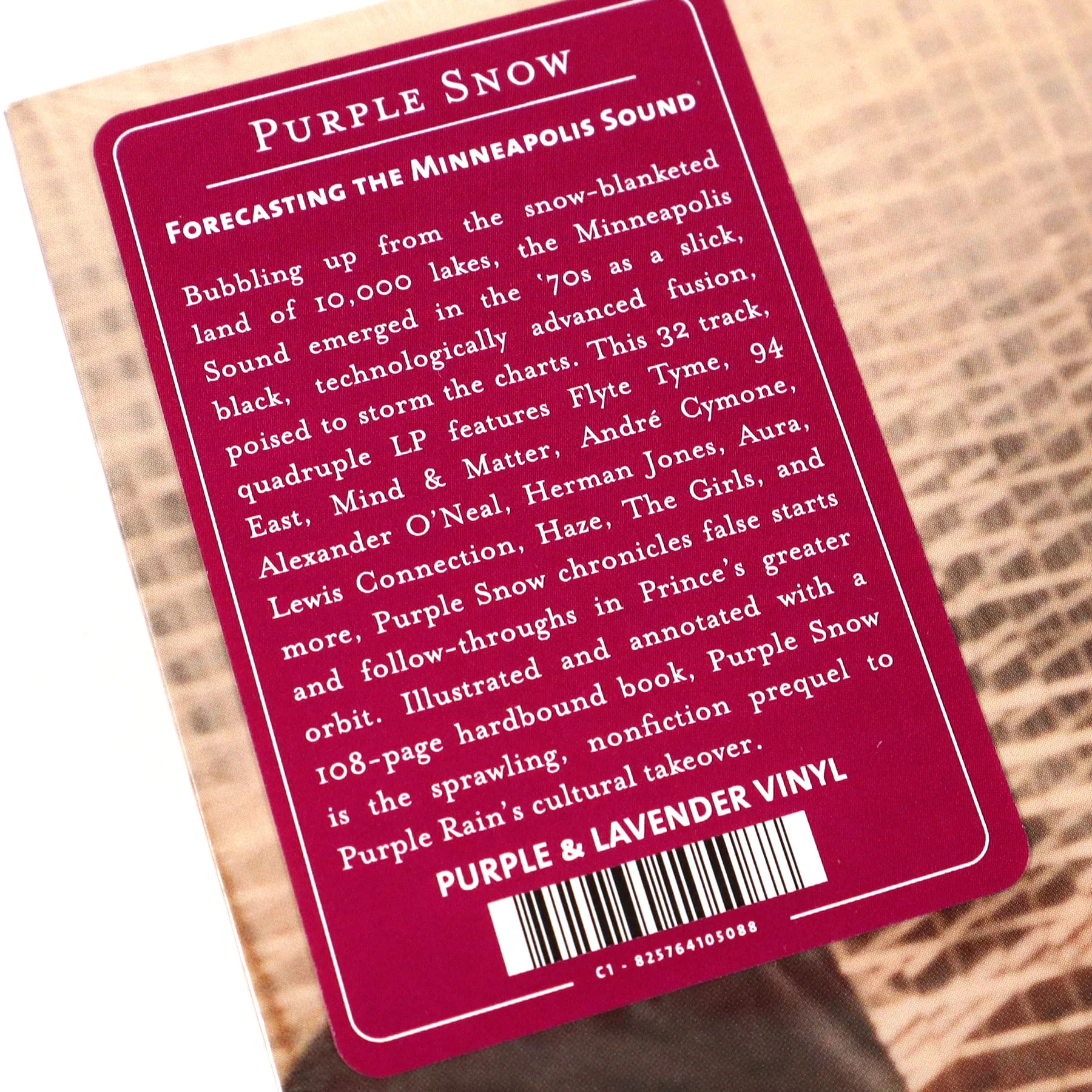 Numero Group: Purple Snow - Forecasting The Minneapolis Sound (Colored Vinyl) Vinyl 4LP Boxset - Image 5