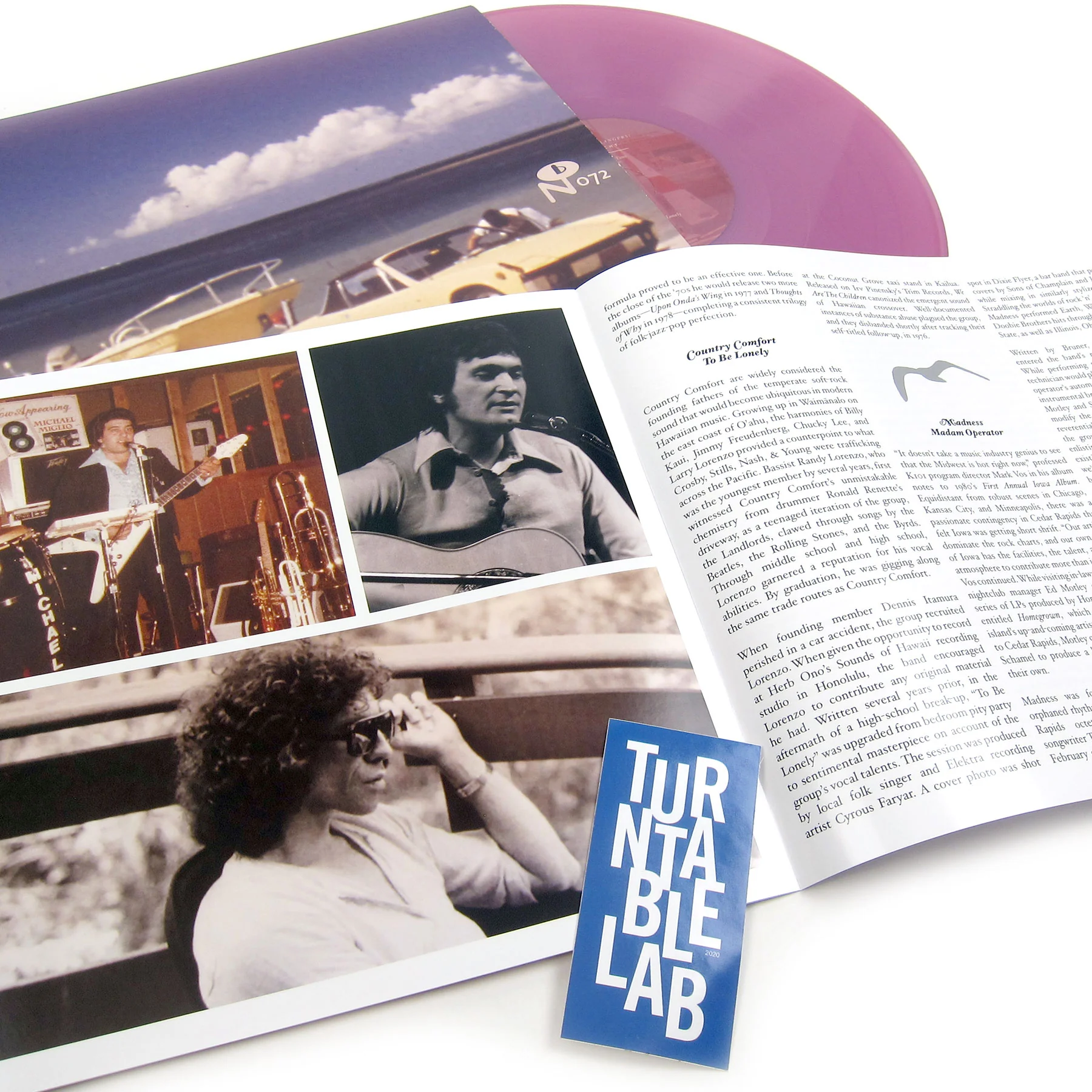 Numero Group: Seafaring Strangers - Private Yacht (Lavender Colored Vinyl) Vinyl 2LP - Image 4