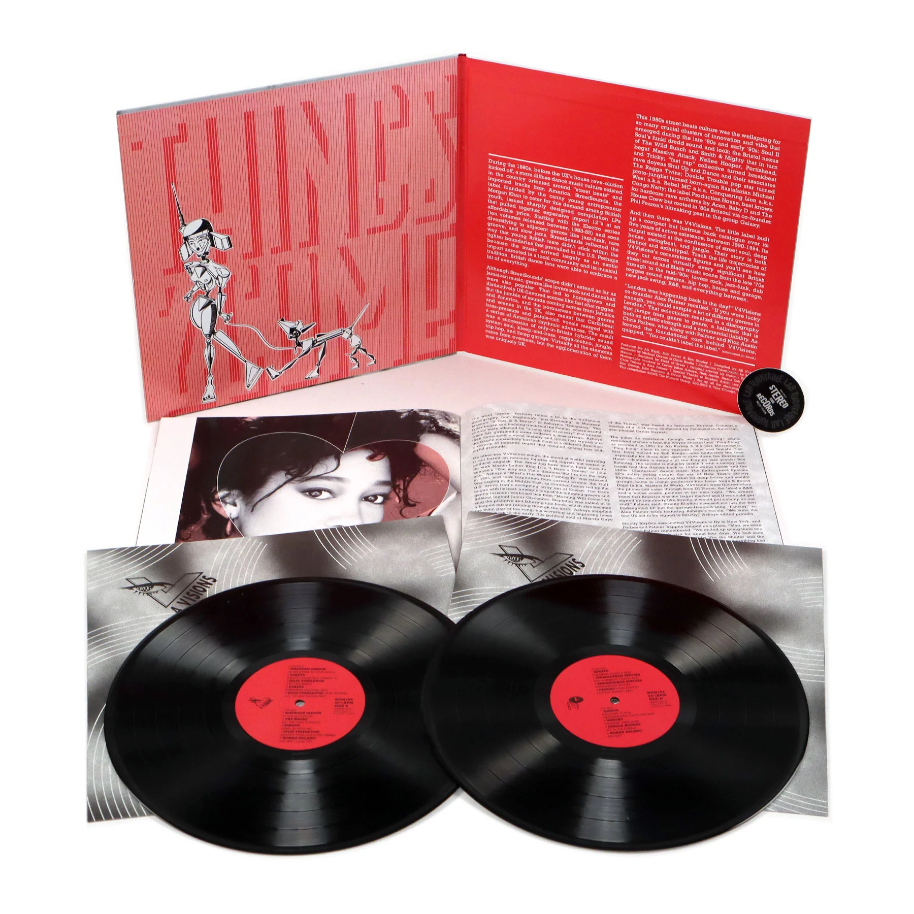 Numero Group: V4 Visions - Of Love & Androids Vinyl 2LP - Image 2