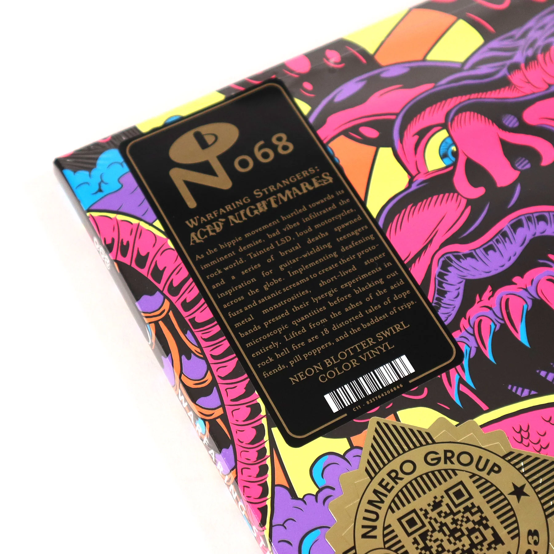 Numero Group: Warfaring Strangers - Acid Nightmares (Neon Colored Vinyl) Vinyl 2LP - Image 4