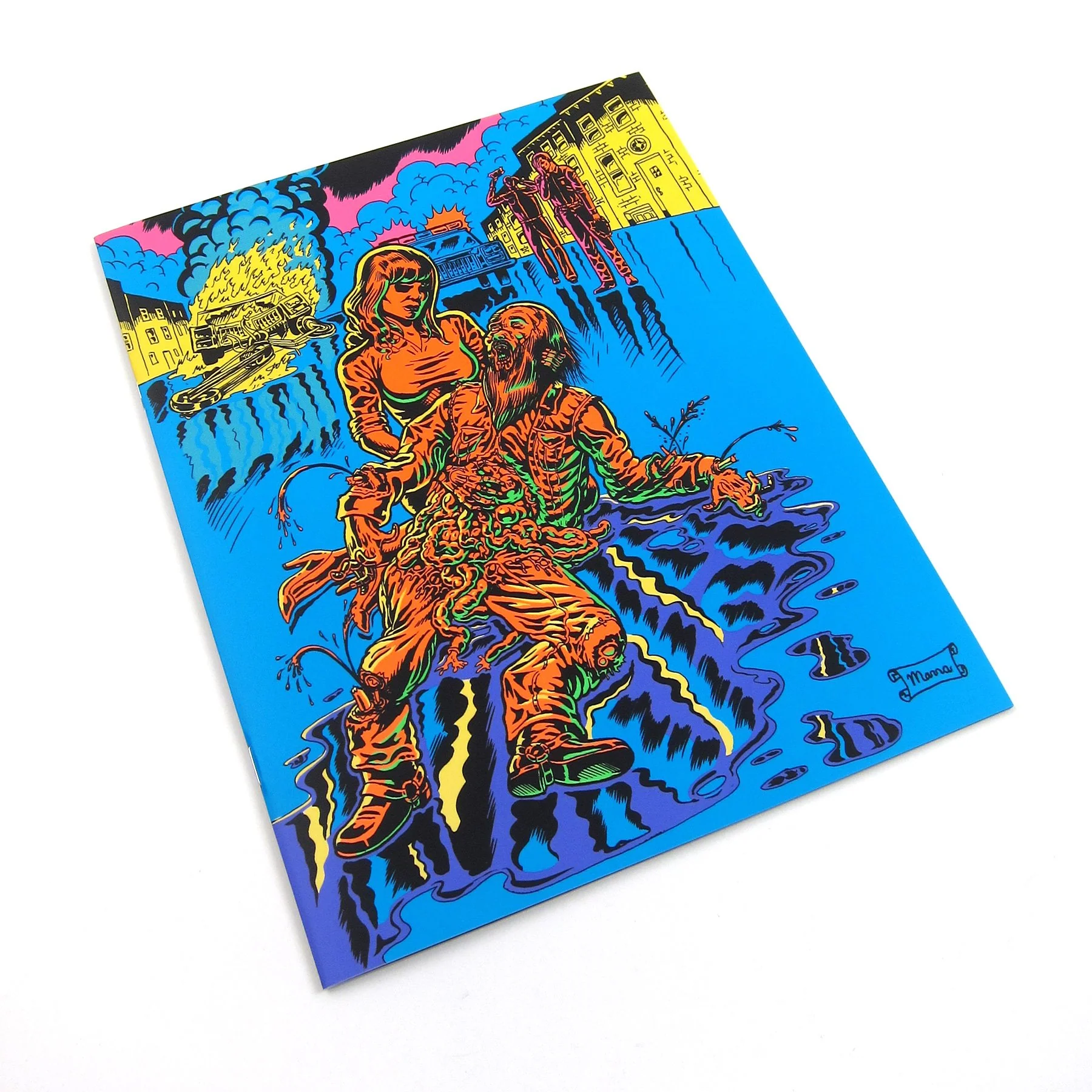 Numero Group: Warfaring Strangers - Acid Nightmares (Transparent Orange Colored Vinyl) Vinyl 2LP - Image 5