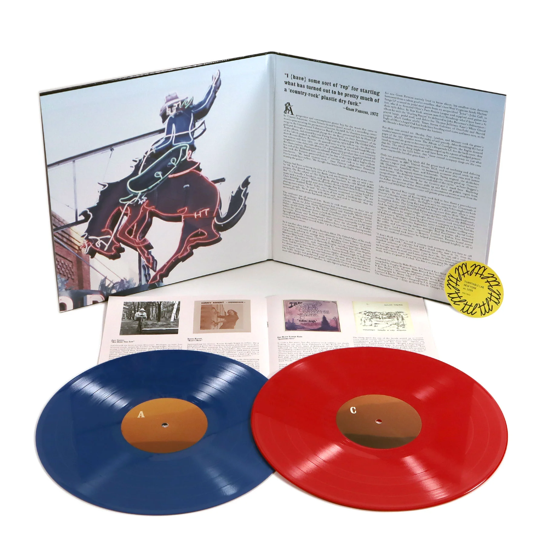 Numero Group: Wayfaring Strangers - Cosmic American Music (Colored Vinyl) Vinyl 2LP - Image 2