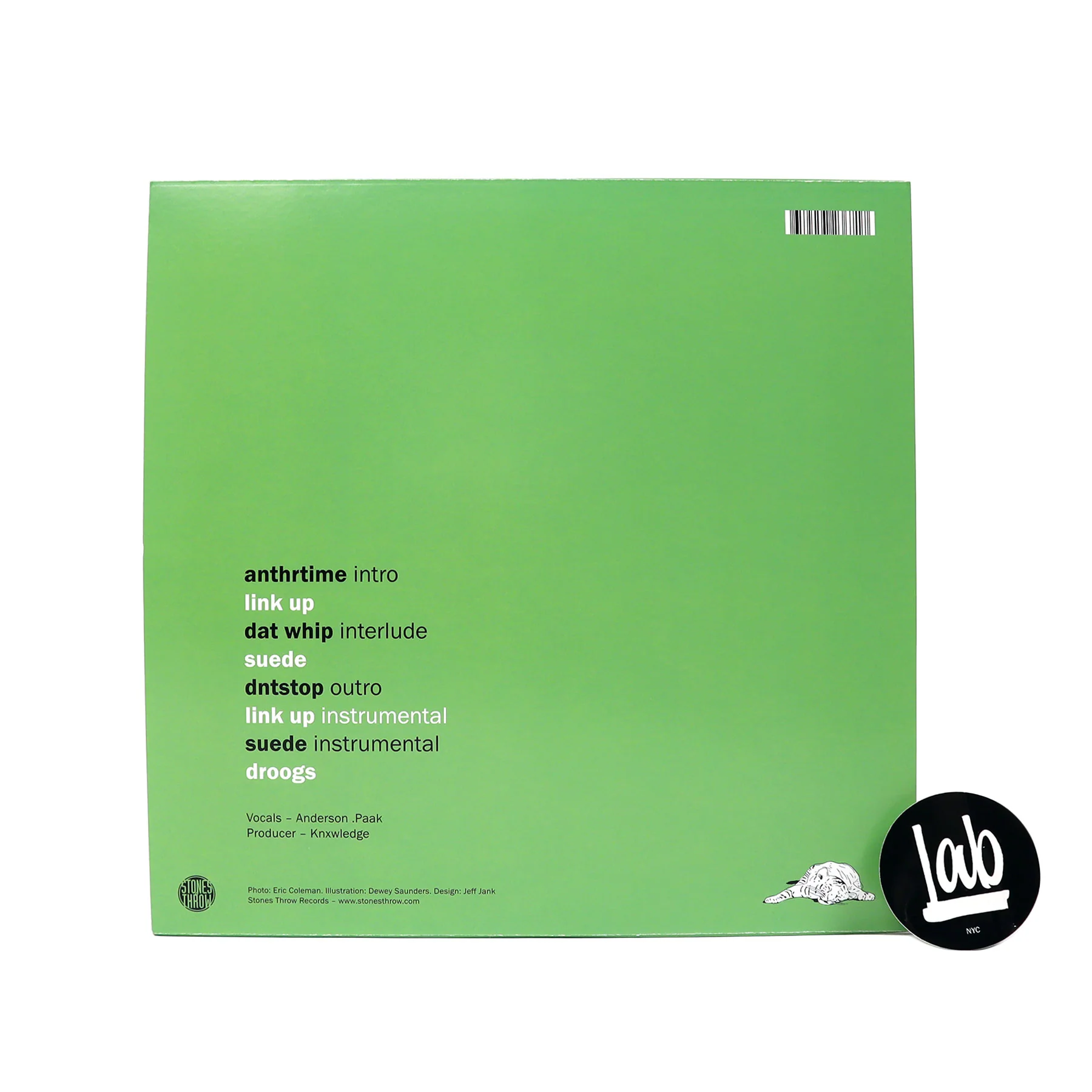 NxWorries: Link Up & Suede (Knxwledge & Anderson .Paak) Vinyl 12" - Image 3