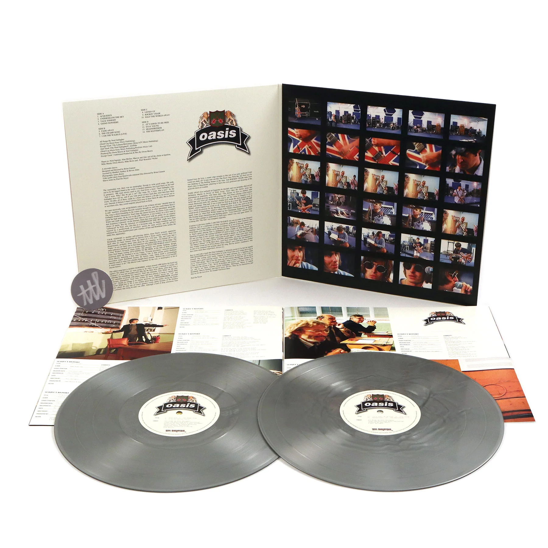 Oasis: The Masterplan (Colored Vinyl) Vinyl 2LP - Image 2
