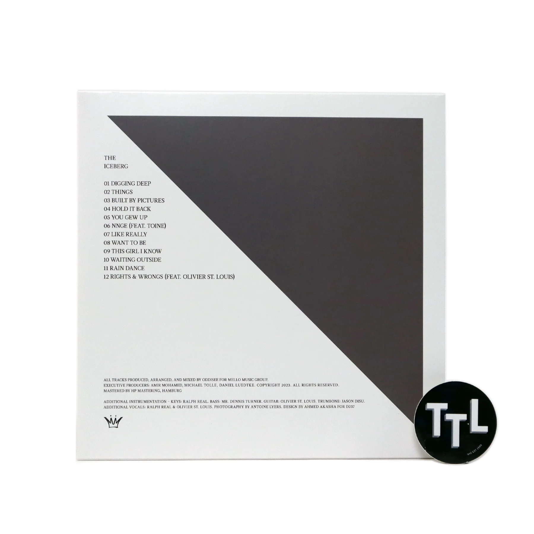 Oddisee: The Iceberg (Splatter Colored Vinyl) Vinyl LP - Image 3
