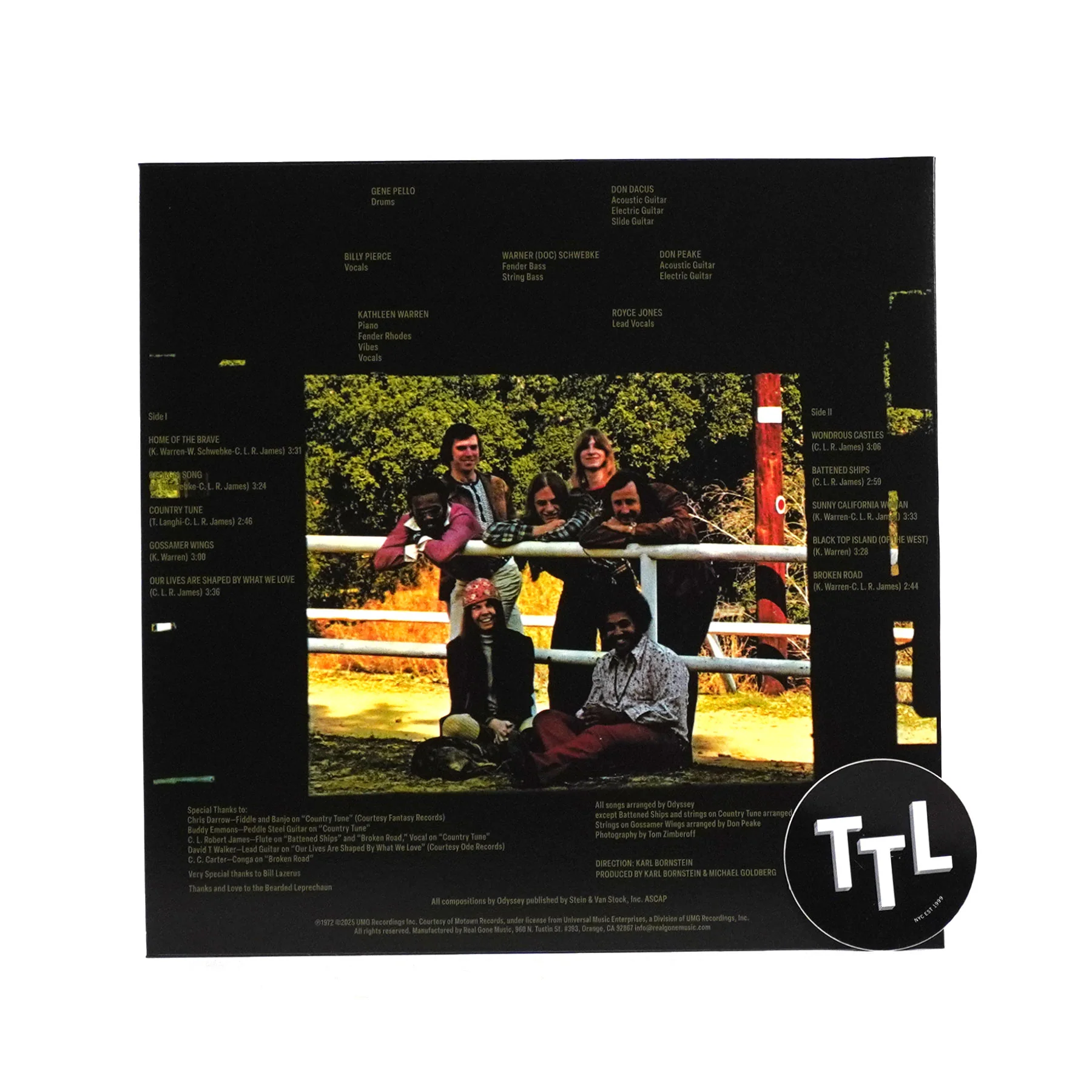 Odyssey: Odyssey (Colored Vinyl) Vinyl LP - Image 3