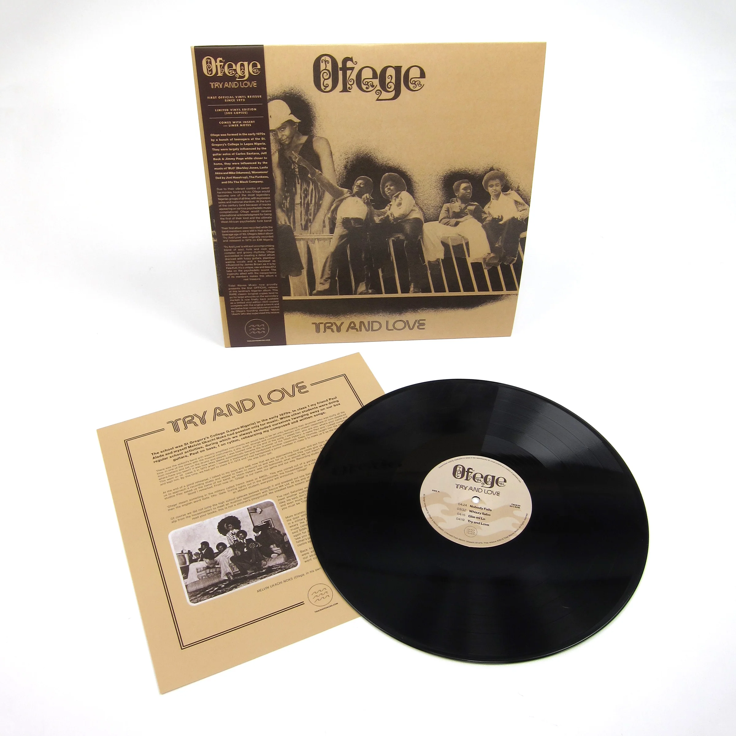 Ofege: Try And Love Vinyl LP - Image 2