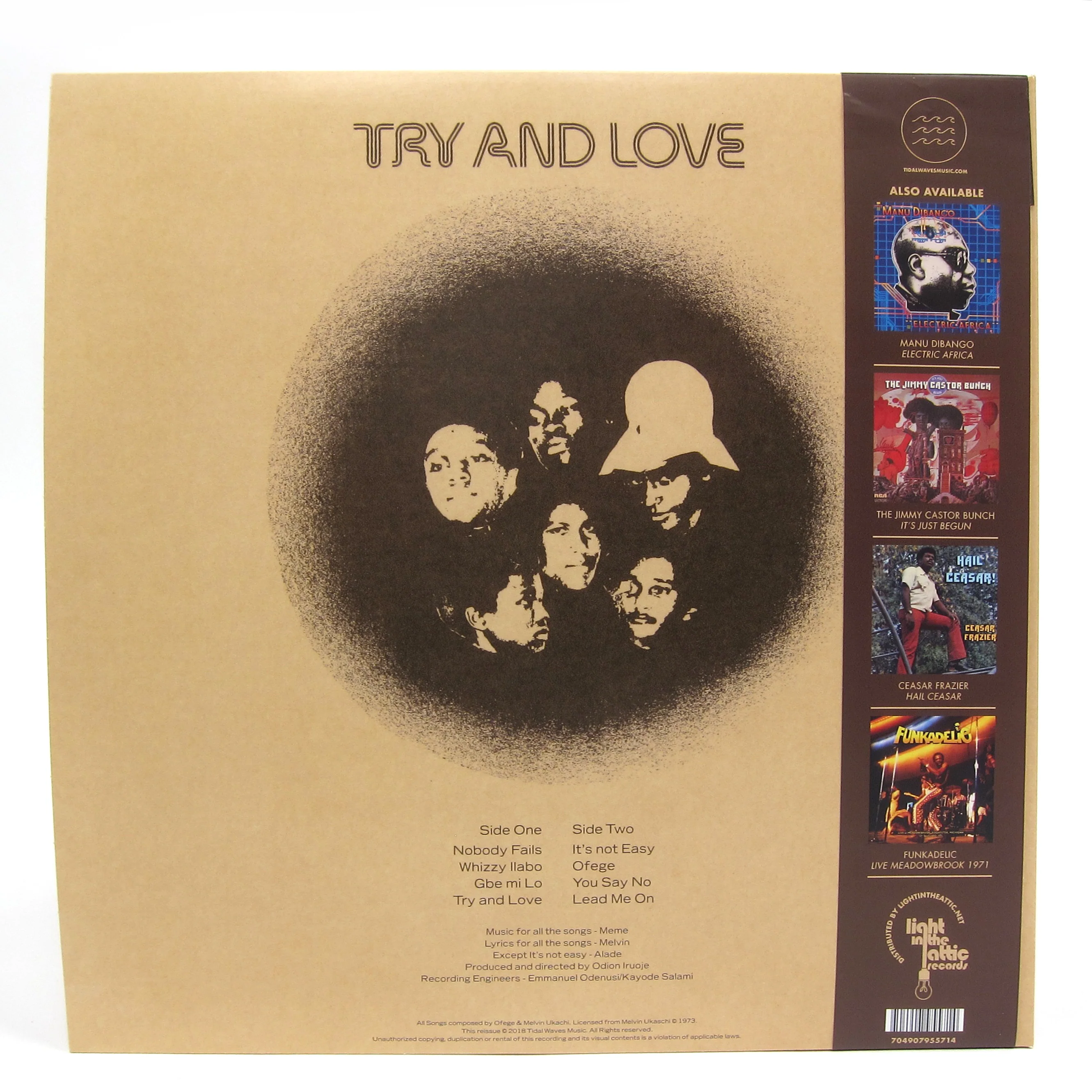 Ofege: Try And Love Vinyl LP - Image 3