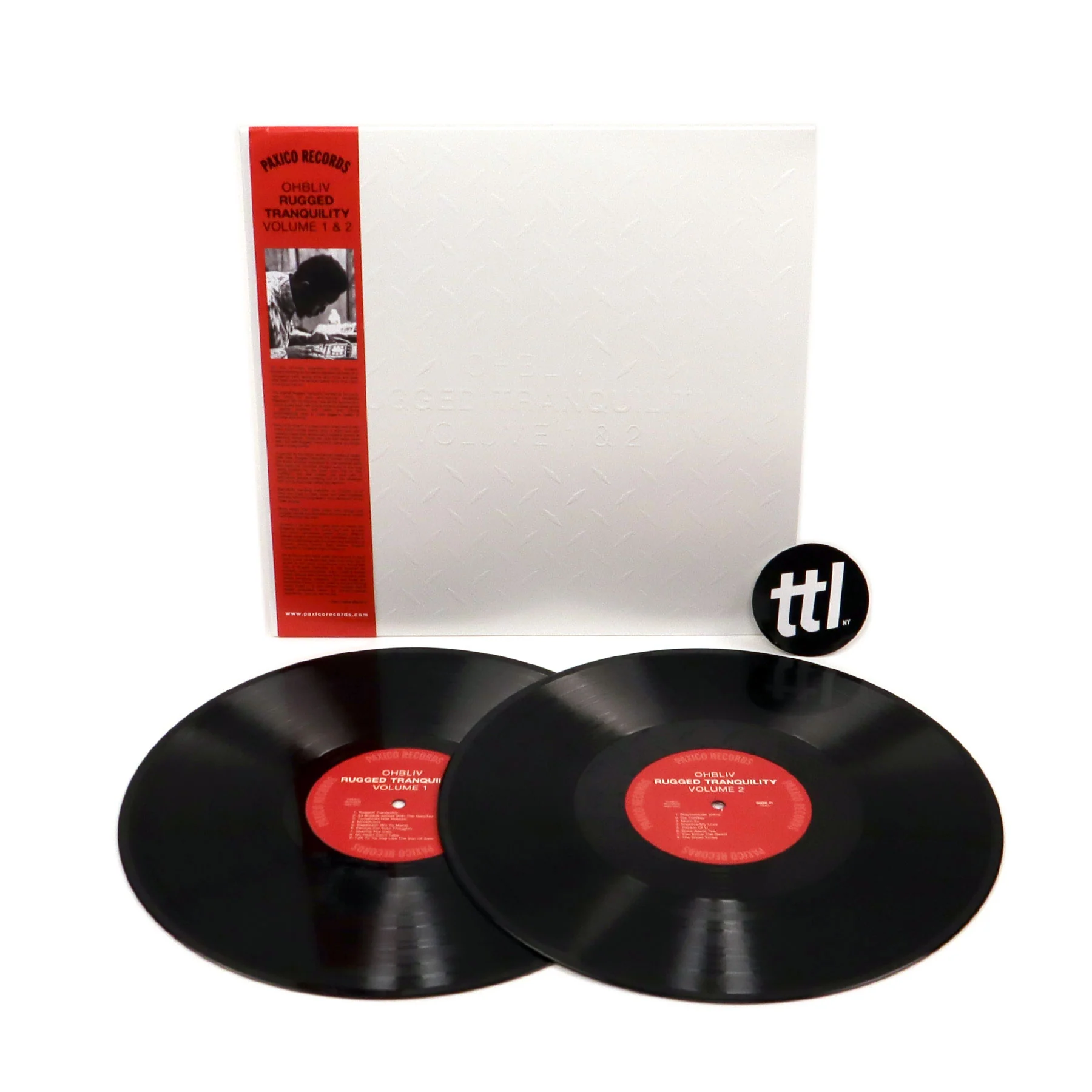 Ohbliv: Rugged Tranquility Vol.1&2 Vinyl 2LP - Image 2