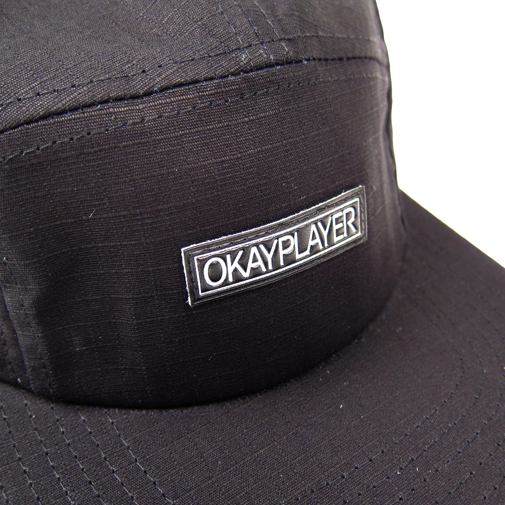 Okayplayer: Ripstop 5 Panel Camper - Black - Image 2