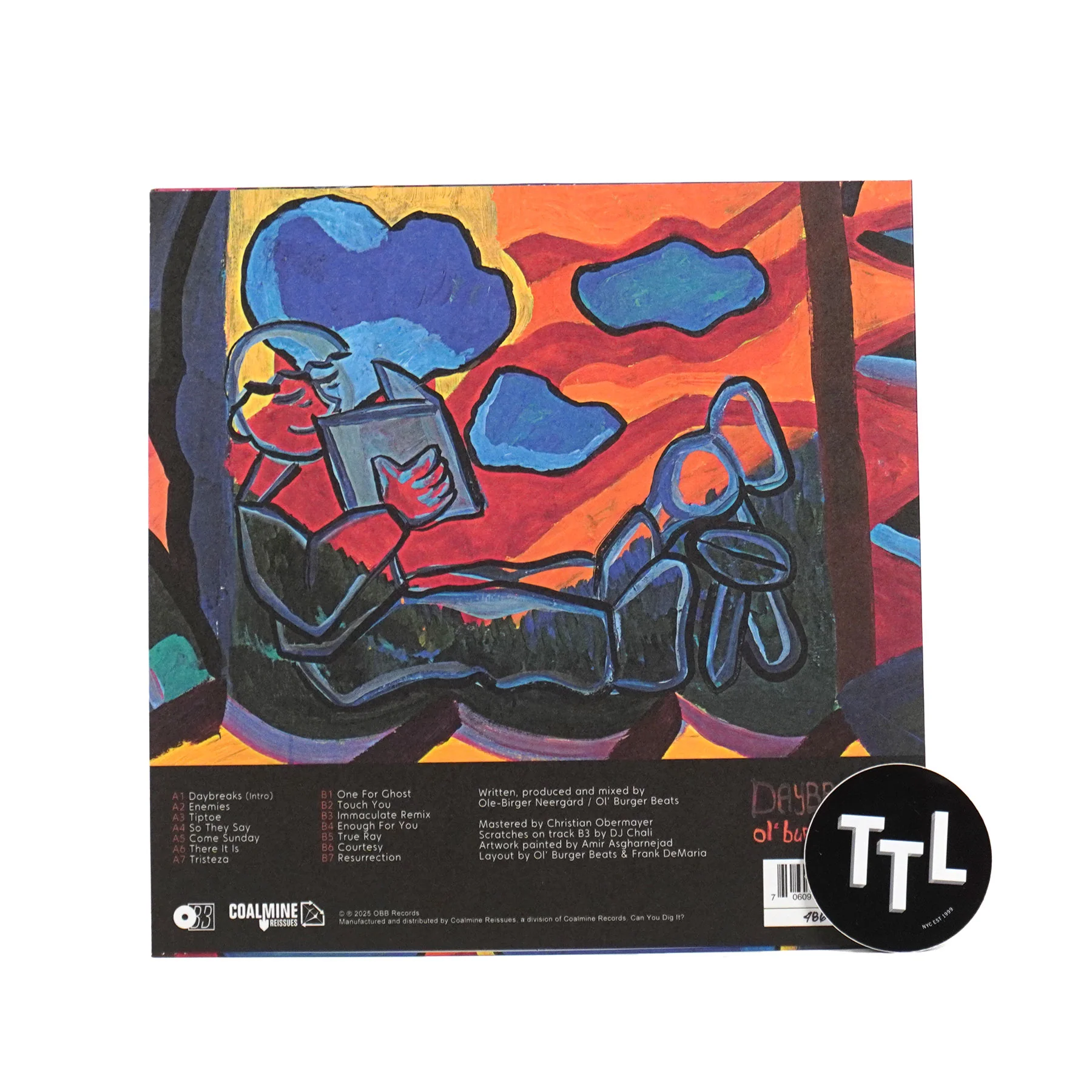 Ol' Burger Beats: Daybreaks (Indie Exclusive Colored Vinyl) Vinyl LP - Image 3
