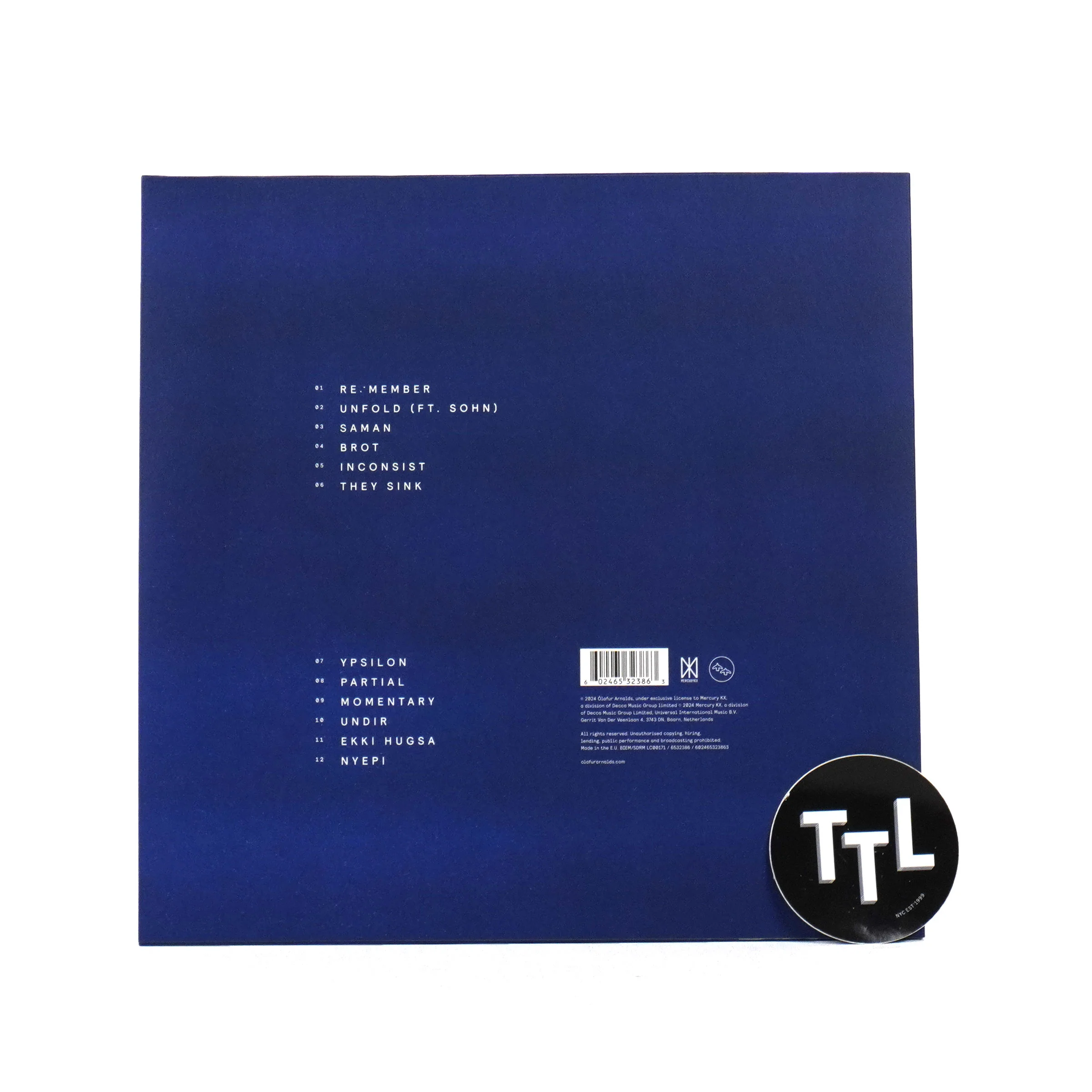 Olafur Arnalds: Re-member (Colored Vinyl) Vinyl LP - Image 3