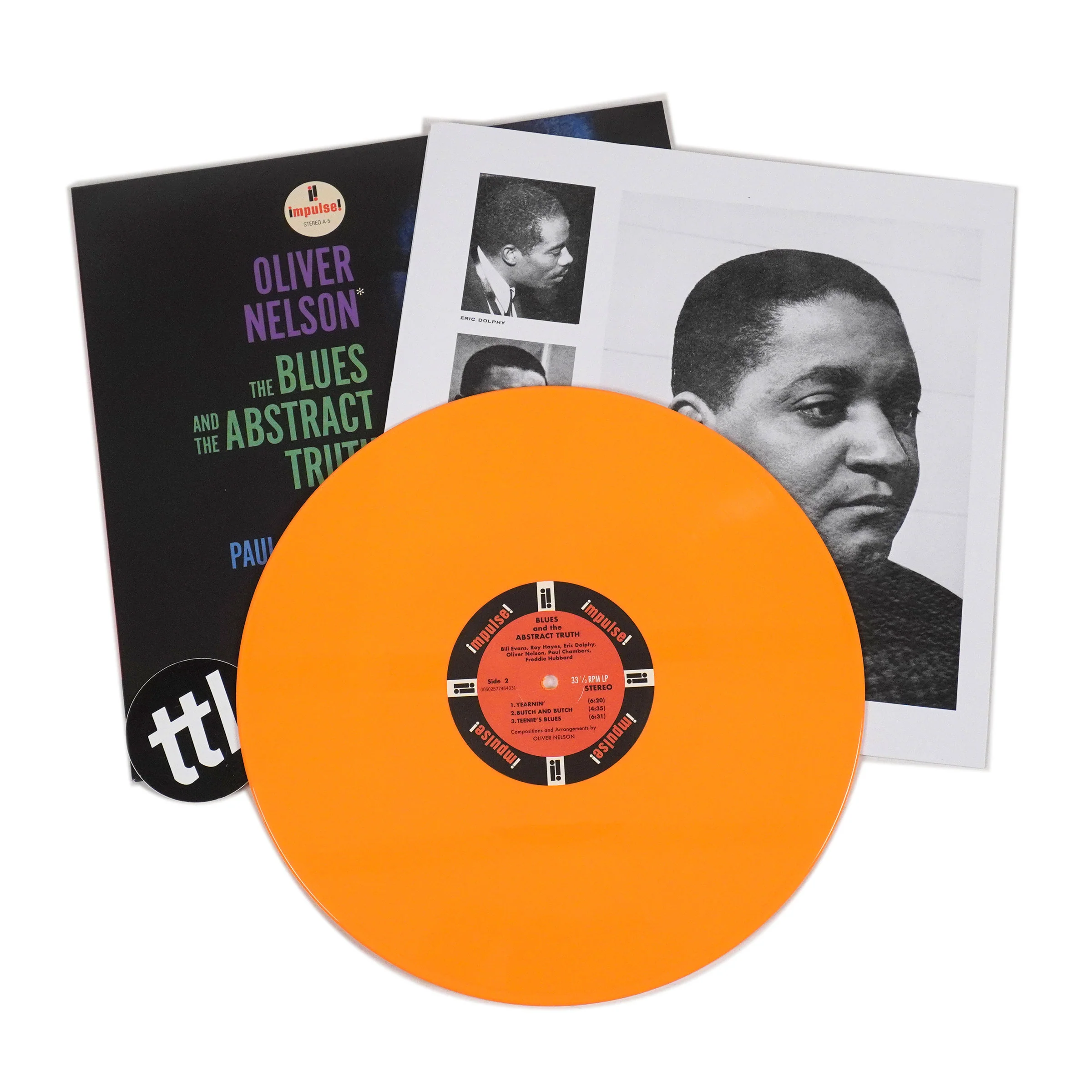 Oliver Nelson: The Blues And The Abstract Truth (Orange Colored Vinyl) Vinyl LP - Image 2