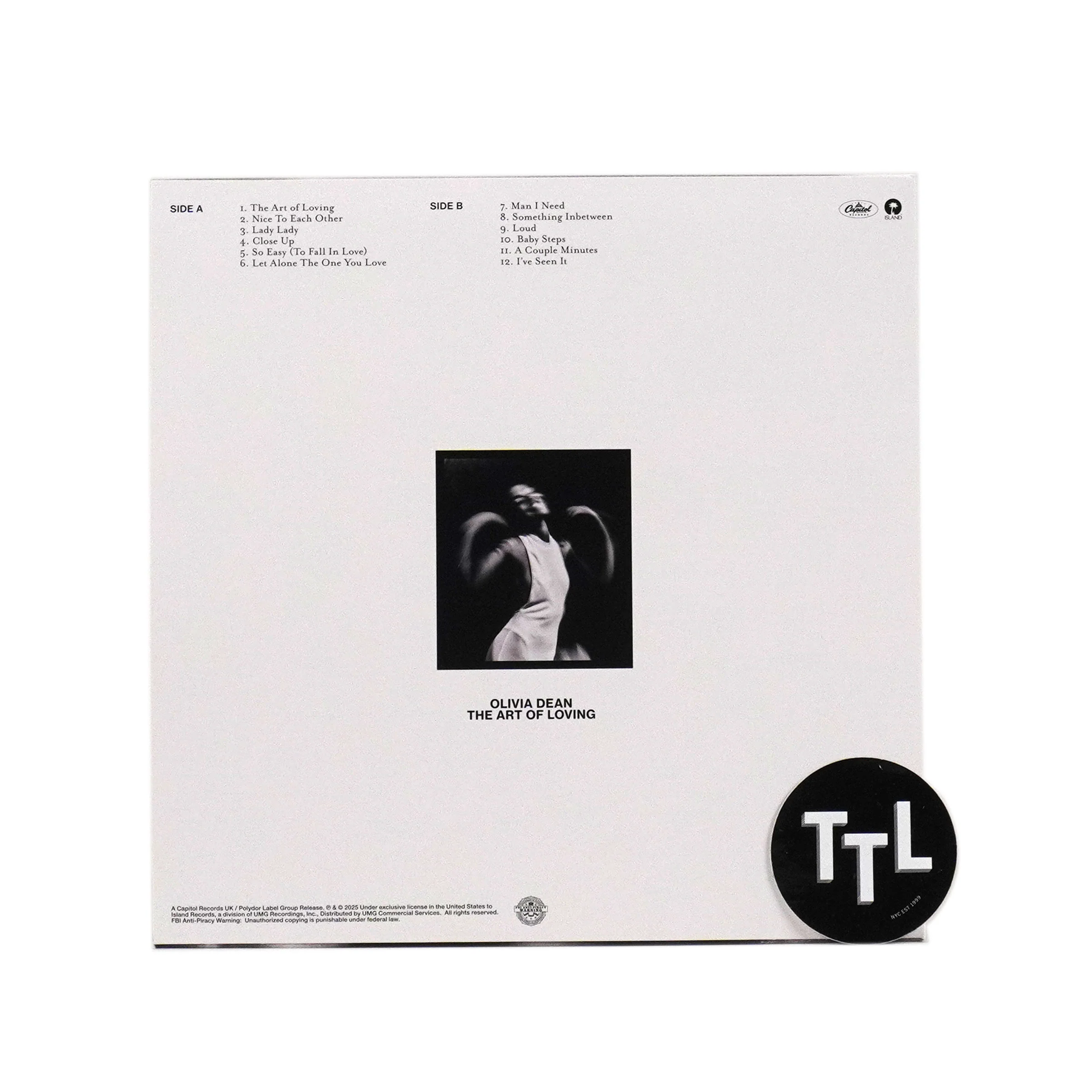 Olivia Dean: The Art Of Loving Vinyl LP - Image 3