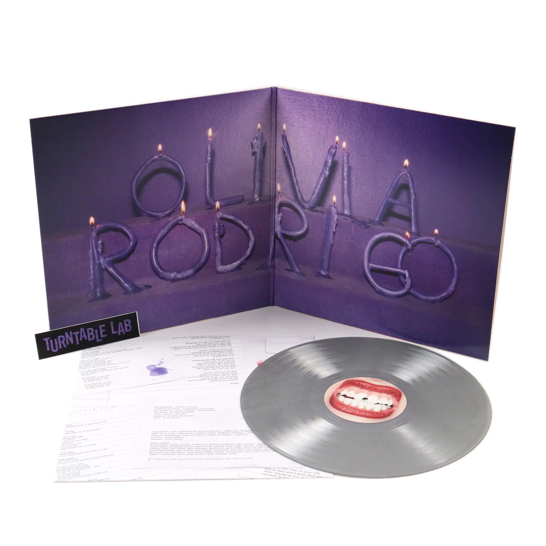 Olivia Rodrigo: Guts (Import, Silver Marble Colored Vinyl) Vinyl LP - Image 2