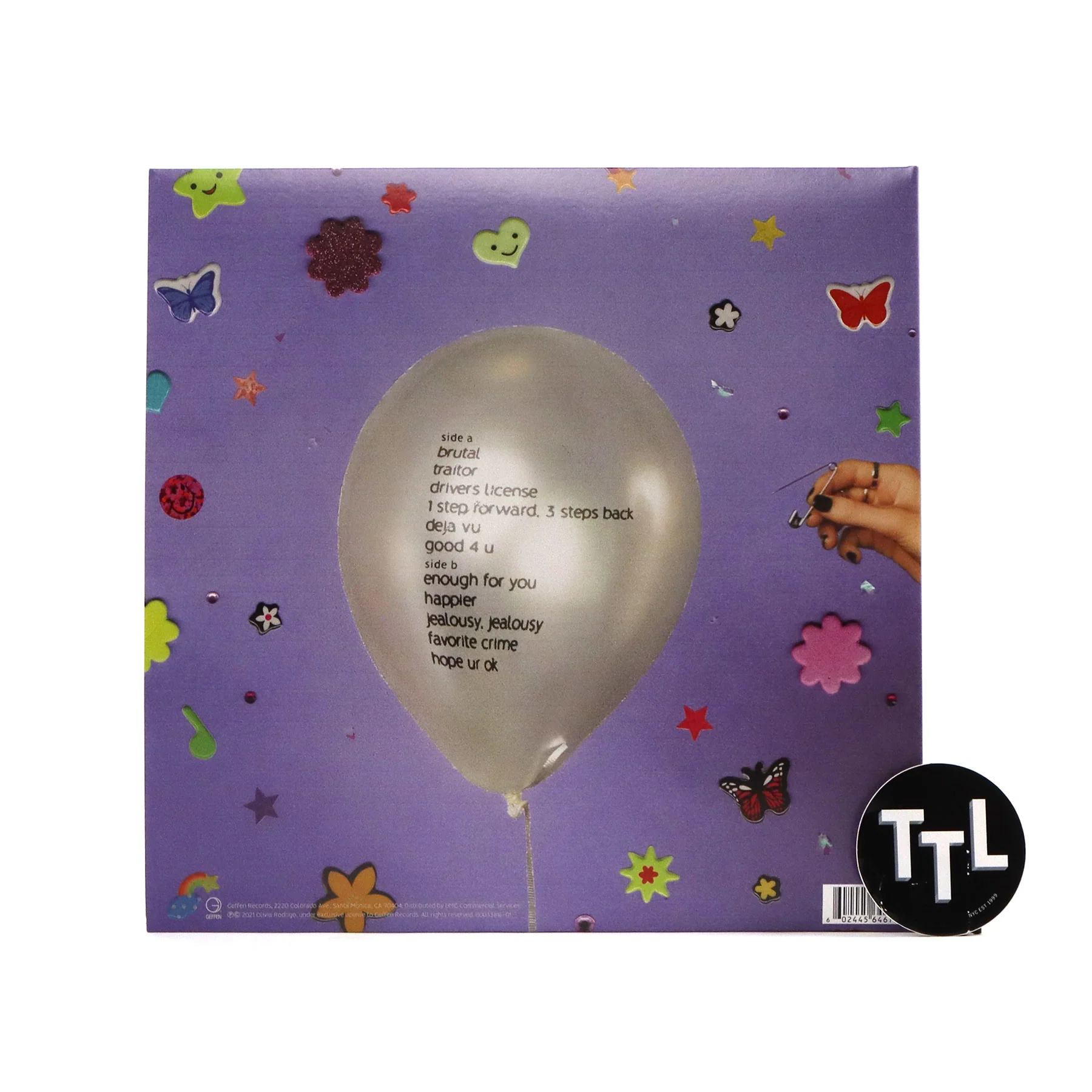 Olivia Rodrigo: Sour (Indie Exclusive Colored Vinyl) Vinyl LP - Image 3