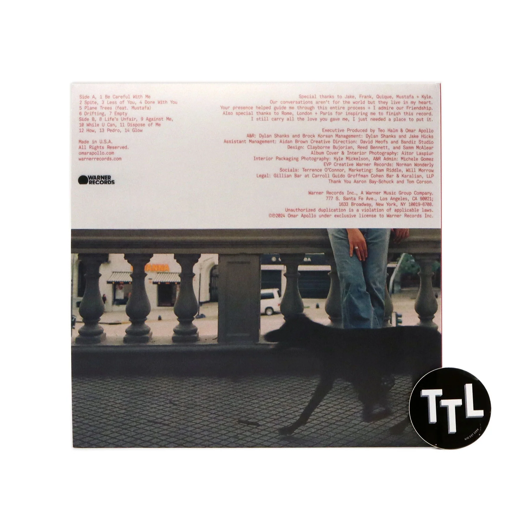 Omar Apollo: God Said No (Indie Exclusive Colored Vinyl) Vinyl LP - Image 3