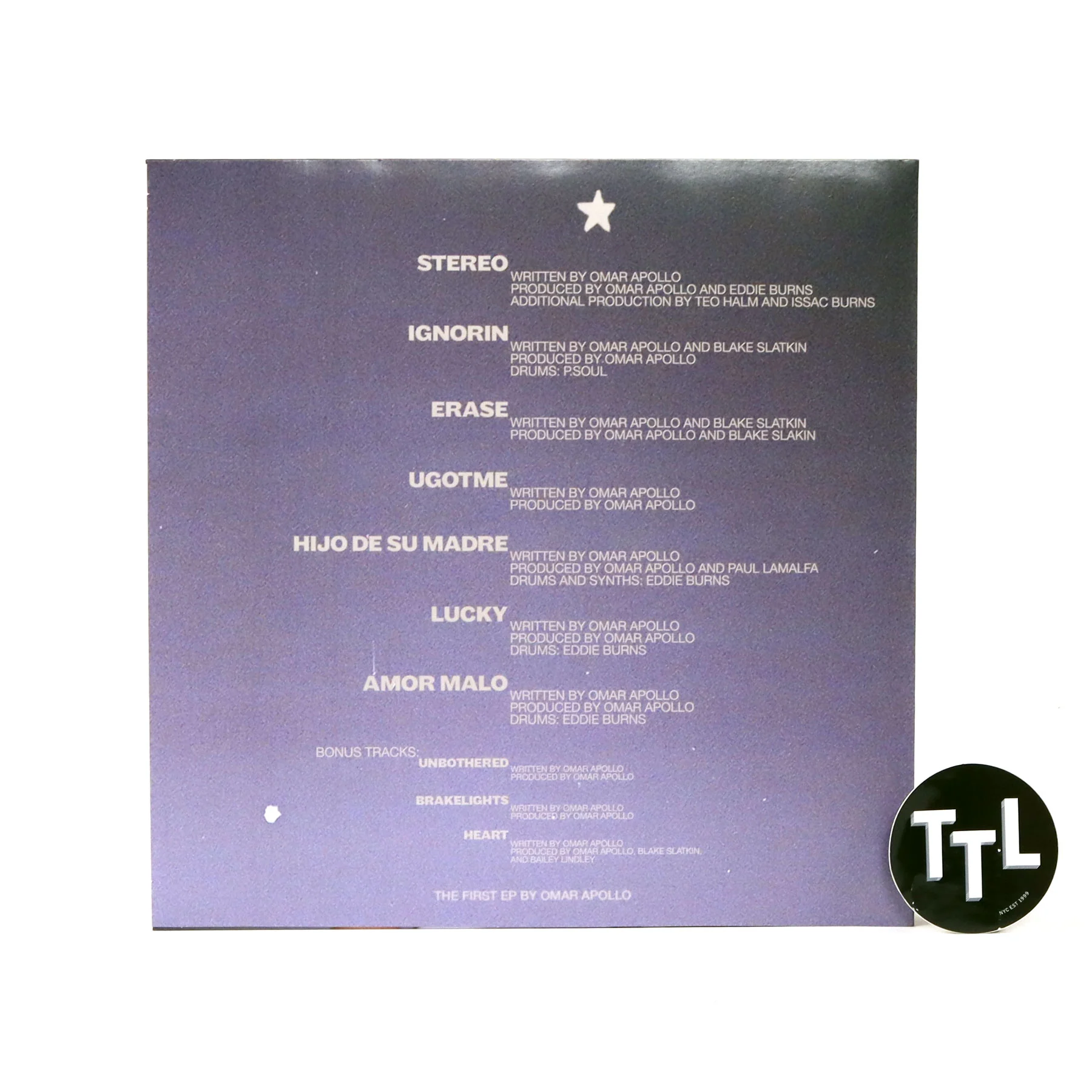 Omar Apollo: Stereo (Indie Exclusive Colored Vinyl) Vinyl LP - Image 3