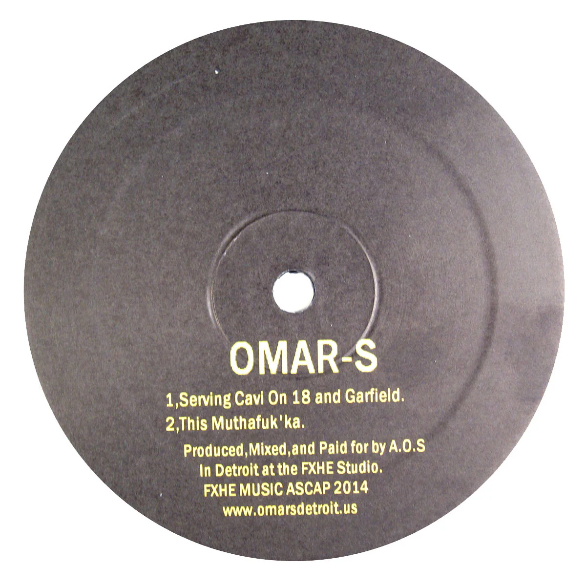 Omar-S: Annoying Mumbling Alkaholik Vinyl 12"