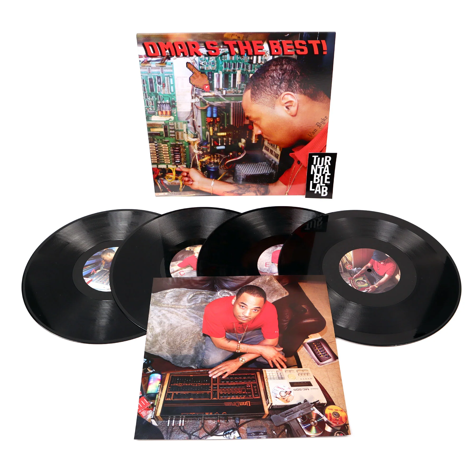 Omar-S: The Best Vinyl 4LP - Image 2
