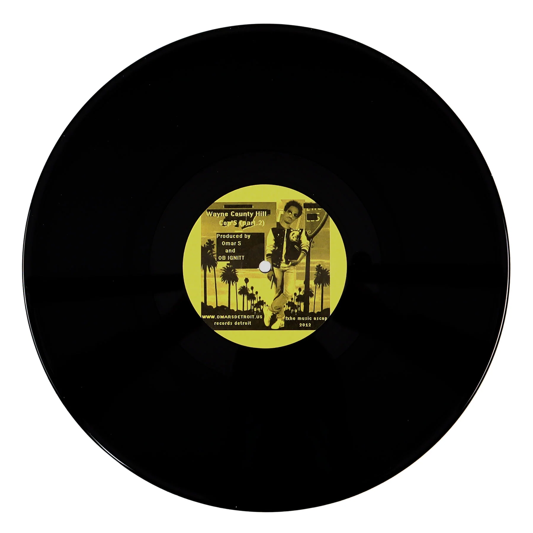 Omar-S: Wayne County Hill Cops Part 2 Vinyl 12" - Image 2