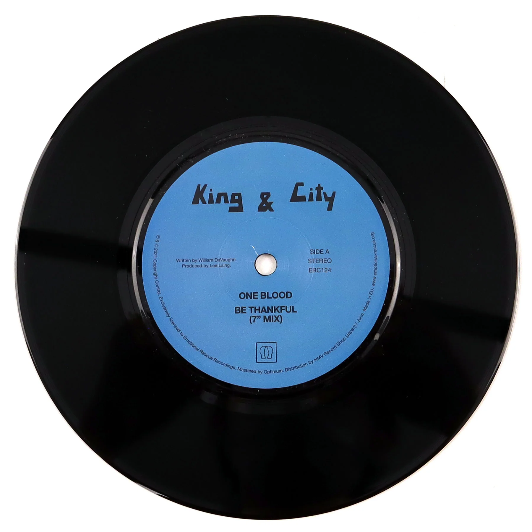 One Blood: Be Thankful Vinyl 7" - Image 2