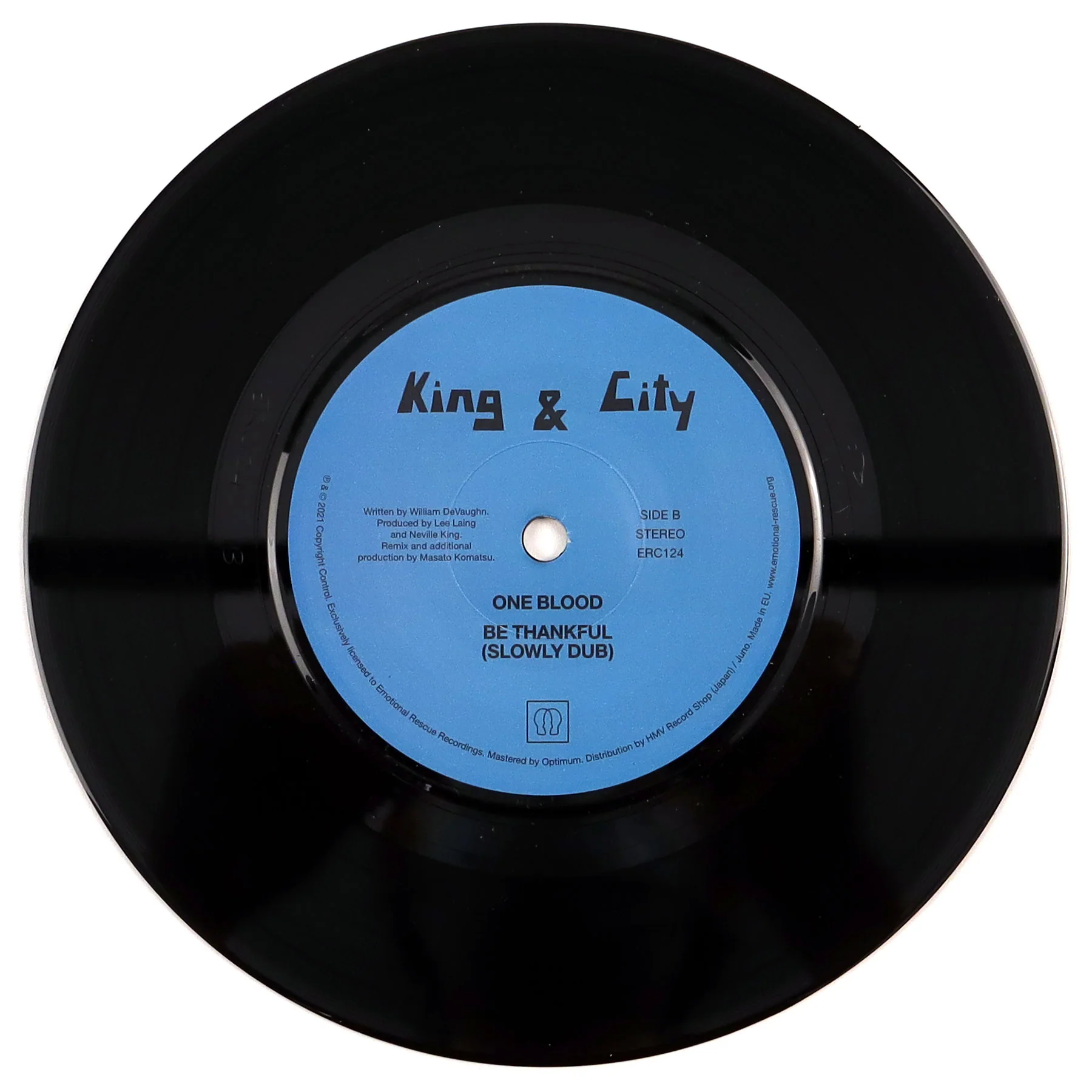 One Blood: Be Thankful Vinyl 7" - Image 3