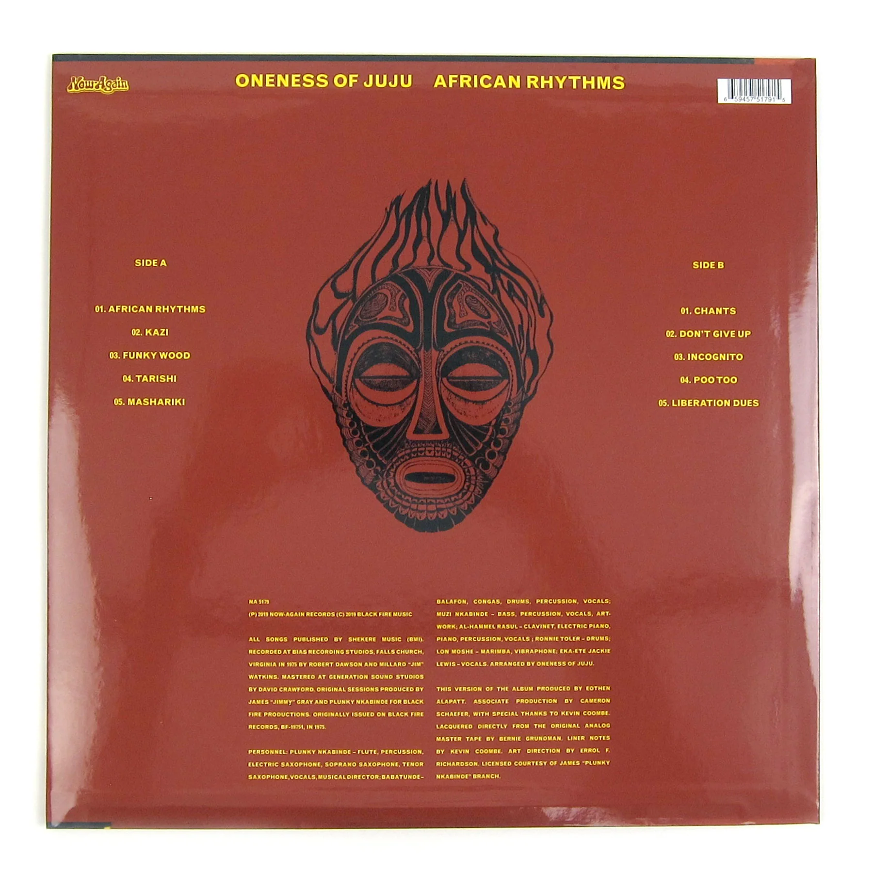 Oneness Of Juju: African Rhythms Vinyl LP - Image 4