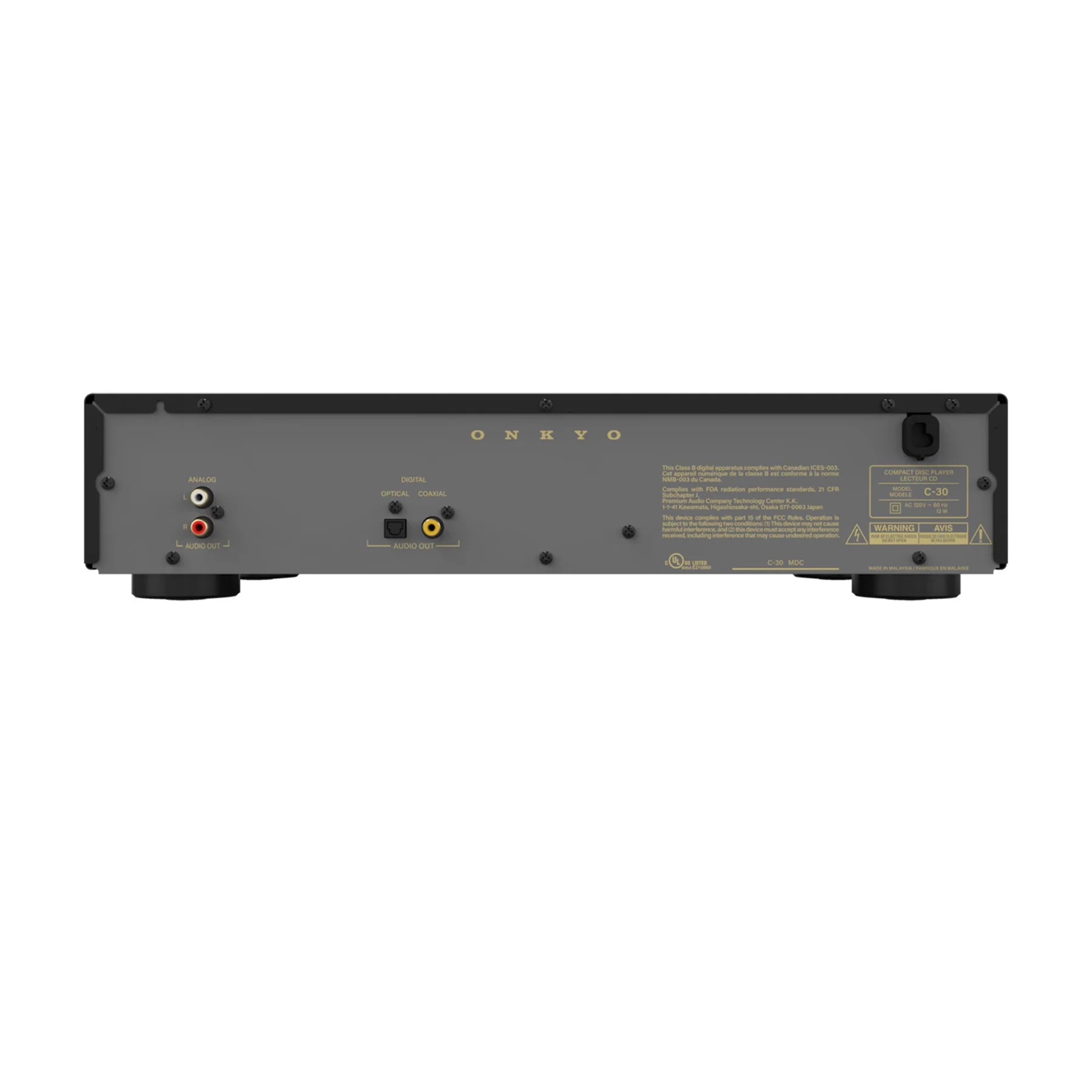 Onkyo: C-30 CD Player - Image 4