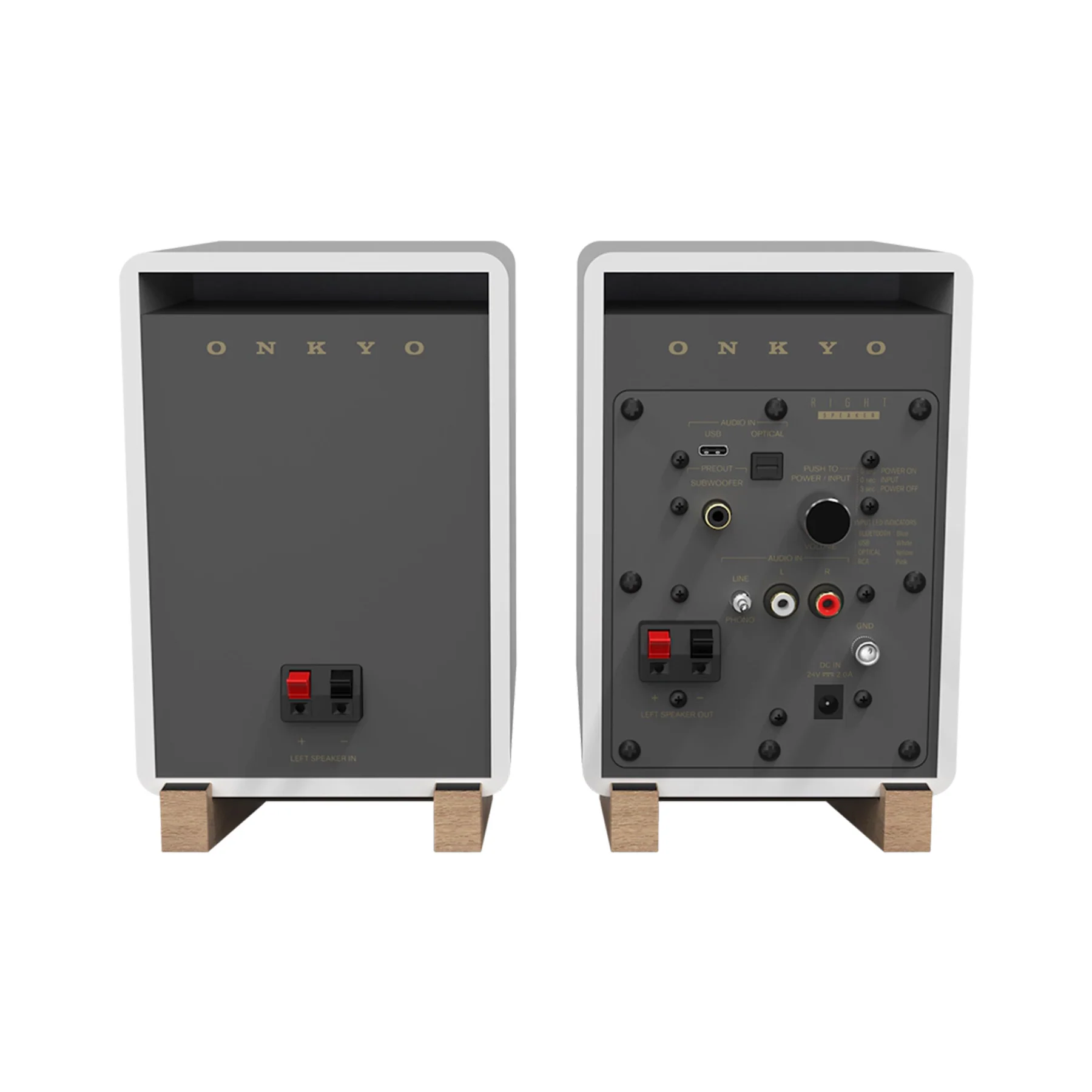 Onkyo: GX-10DB Powered Speakers w/ Bluetooth - Pair - Image 5