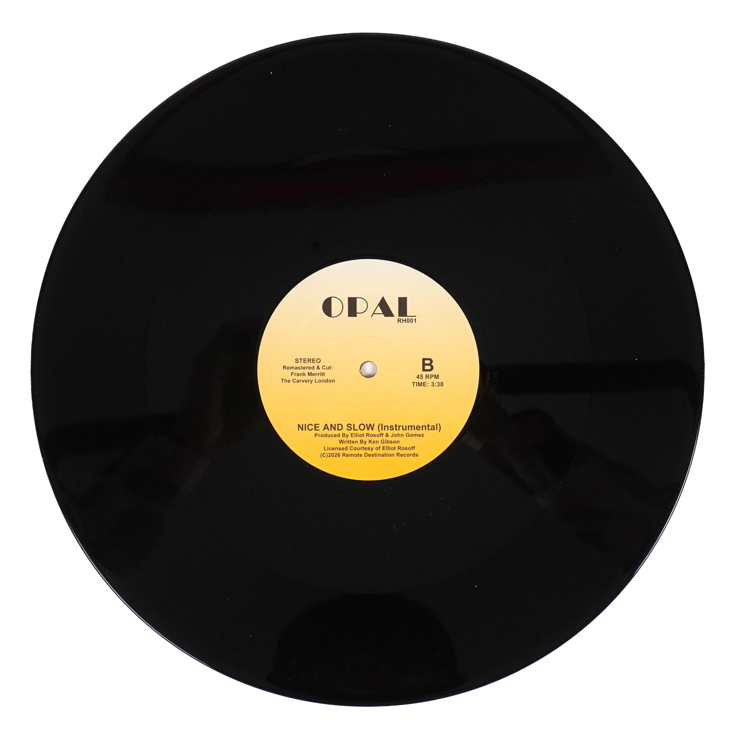 Opal: Nice And Slow (Import) Vinyl 12" - Image 2