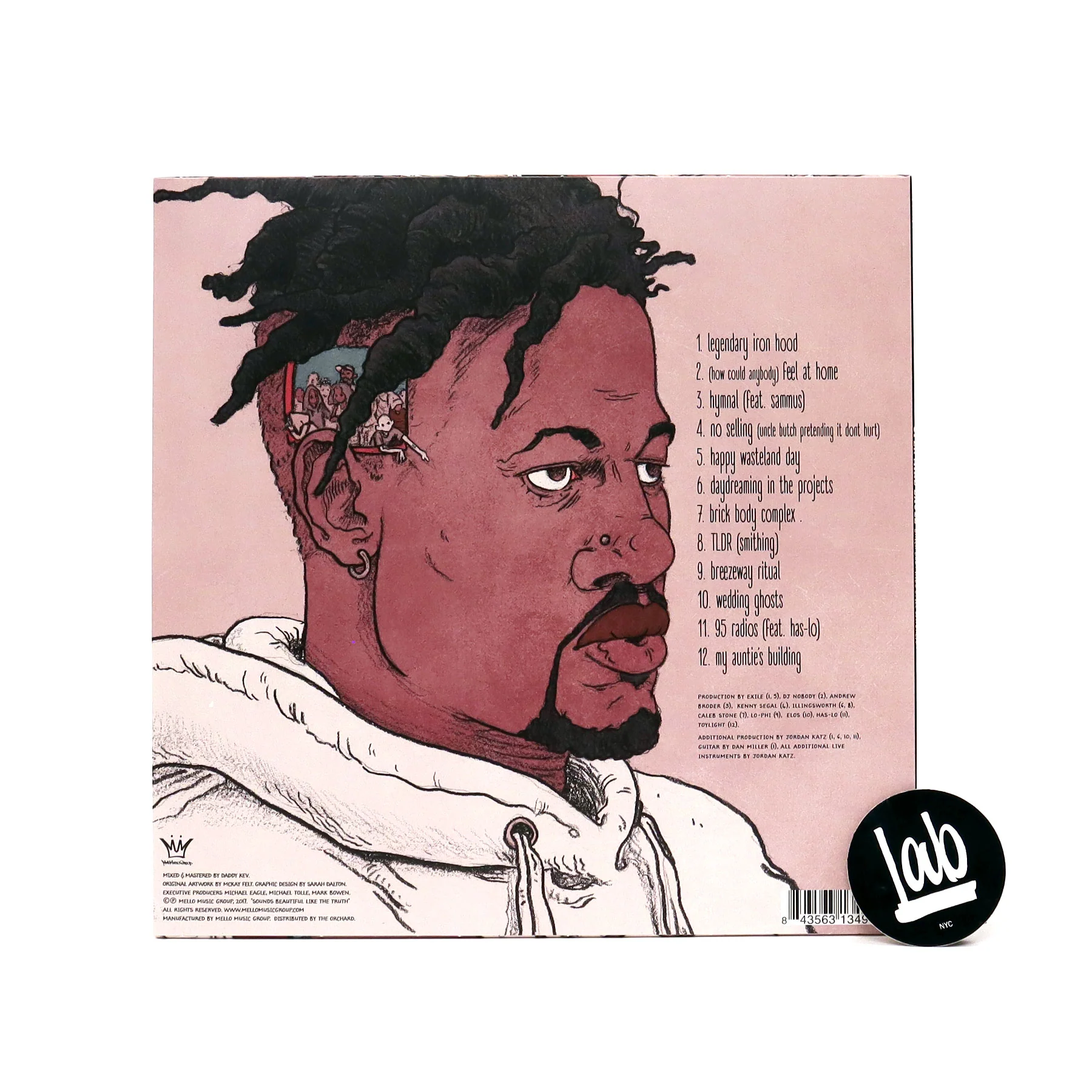 Open Mike Eagle: Brick Body Kids Still Daydream (Colored Vinyl) Vinyl LP - Image 3