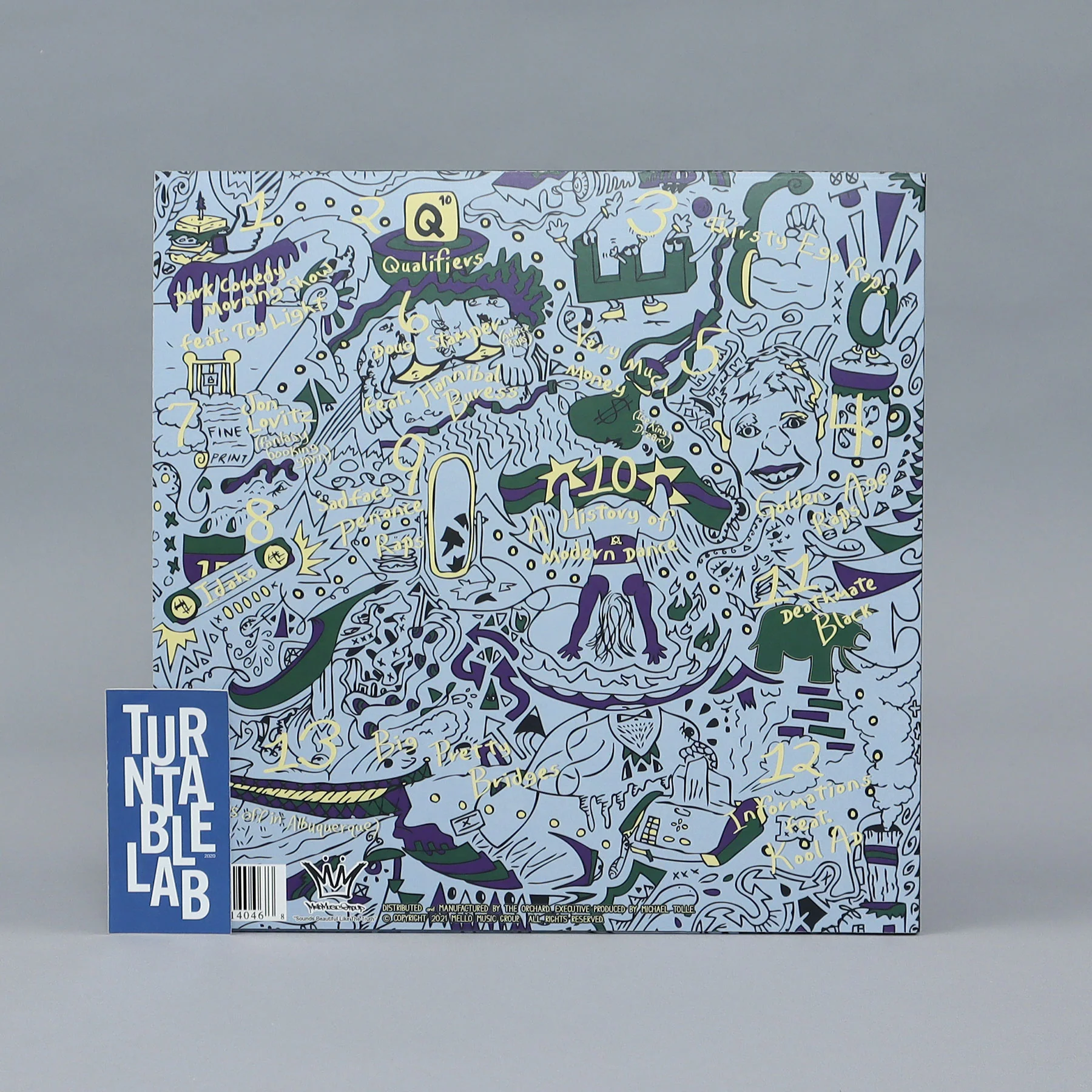 Open Mike Eagle: Dark Comedy (Colored Vinyl) Vinyl LP - Turntable Lab Exclusive - Image 5