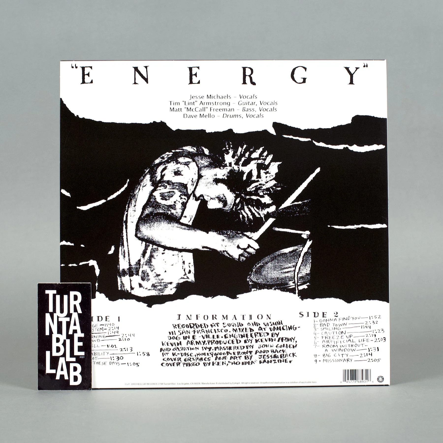 Operation Ivy: Energy (Colored Vinyl) Vinyl LP - Turntable Lab Exclusive - LIMIT 1 PER CUSTOMER - Image 4