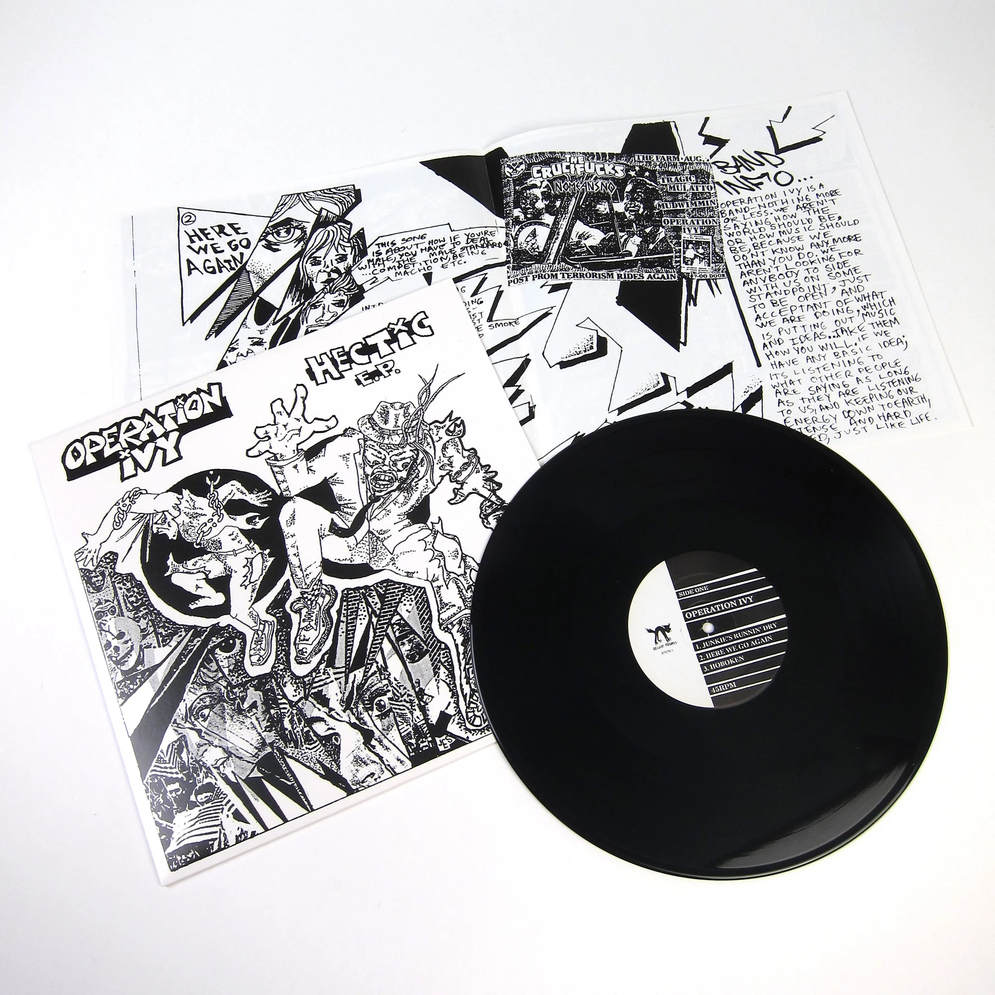 Operation Ivy: Hectic E.P. Vinyl 12" - Image 2
