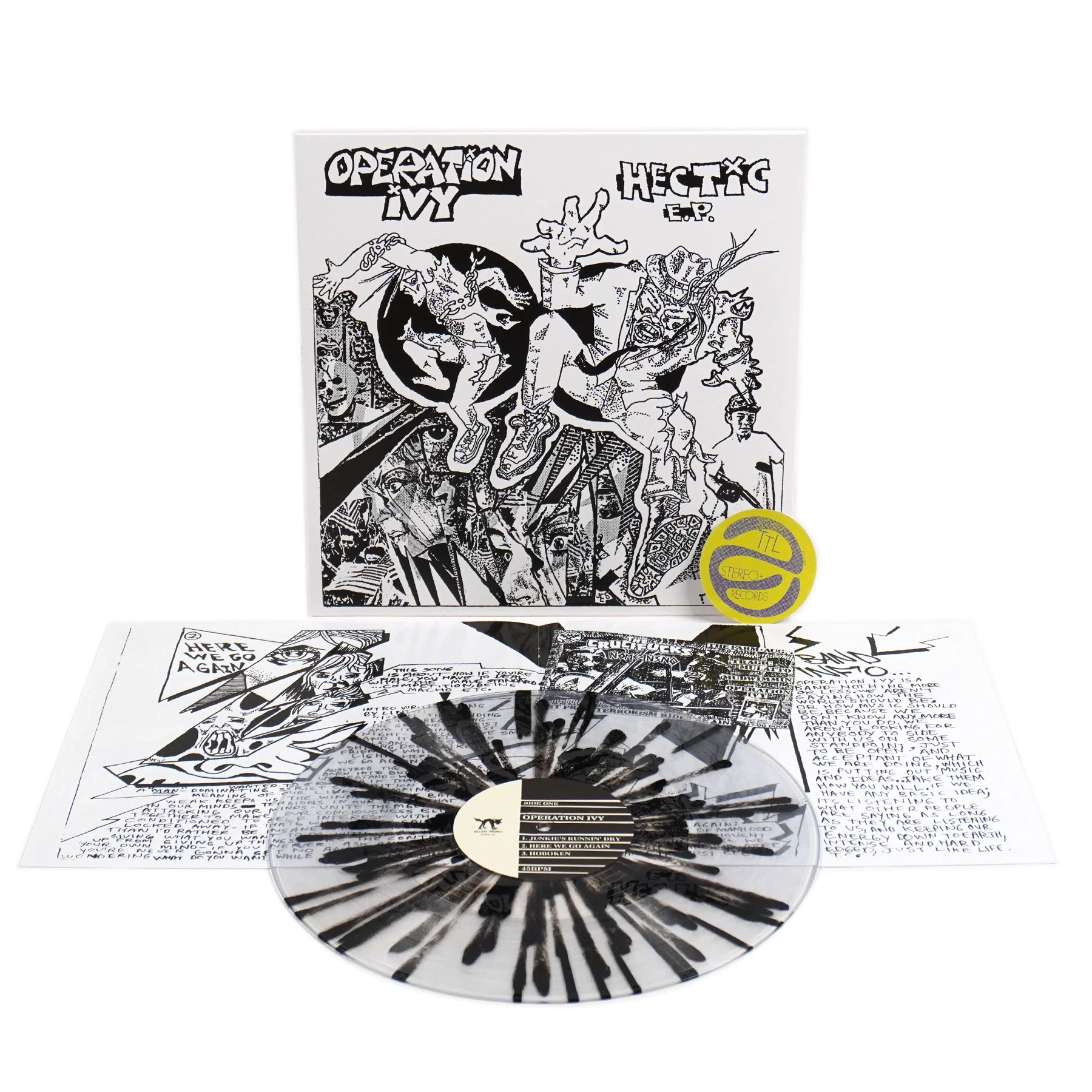 Operation Ivy: Hectic EP (Colored Vinyl) Vinyl LP - Image 2