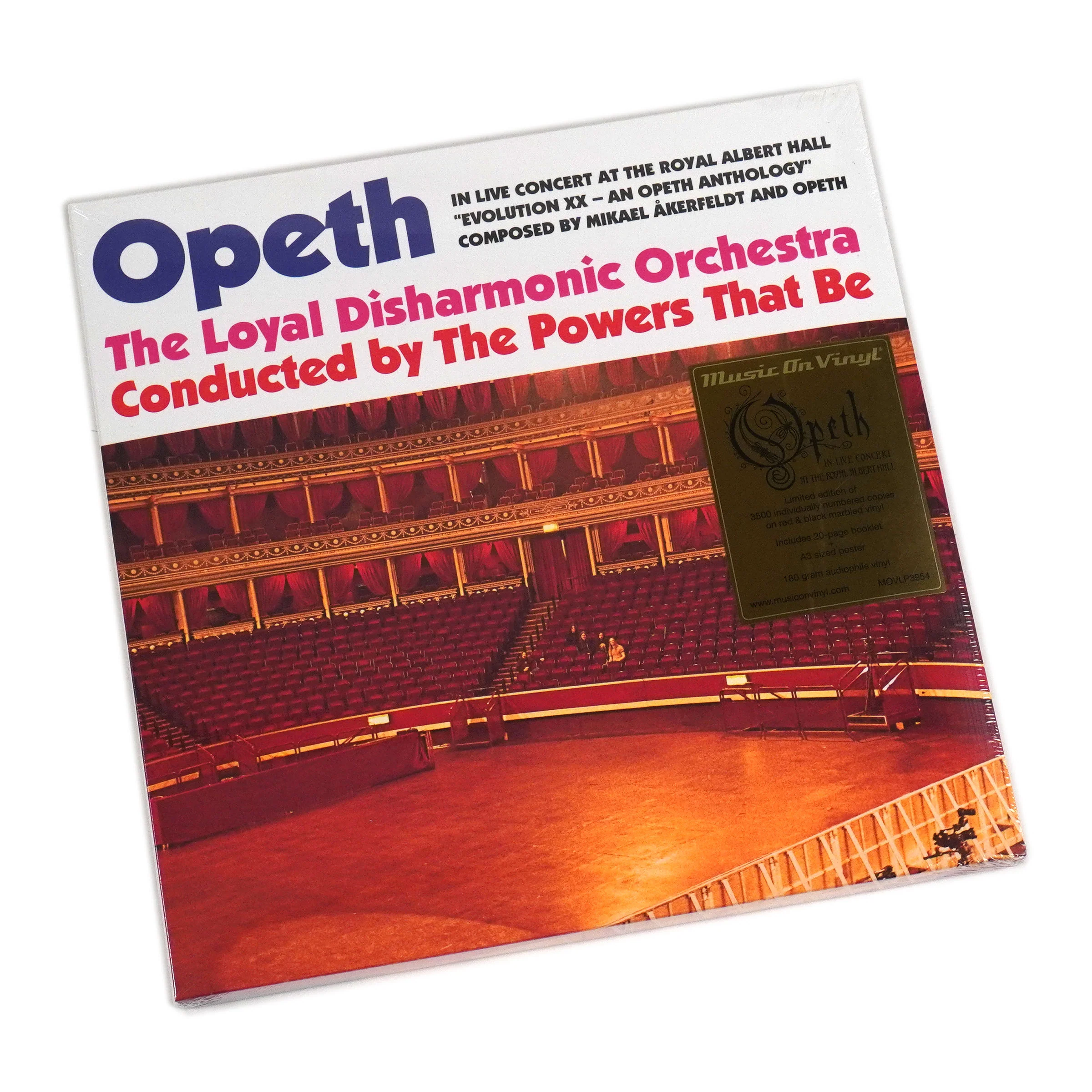 Opeth: In Live Concert At The Royal Albert Hall (180g, Colored Vinyl) Vinyl 4LP Boxset