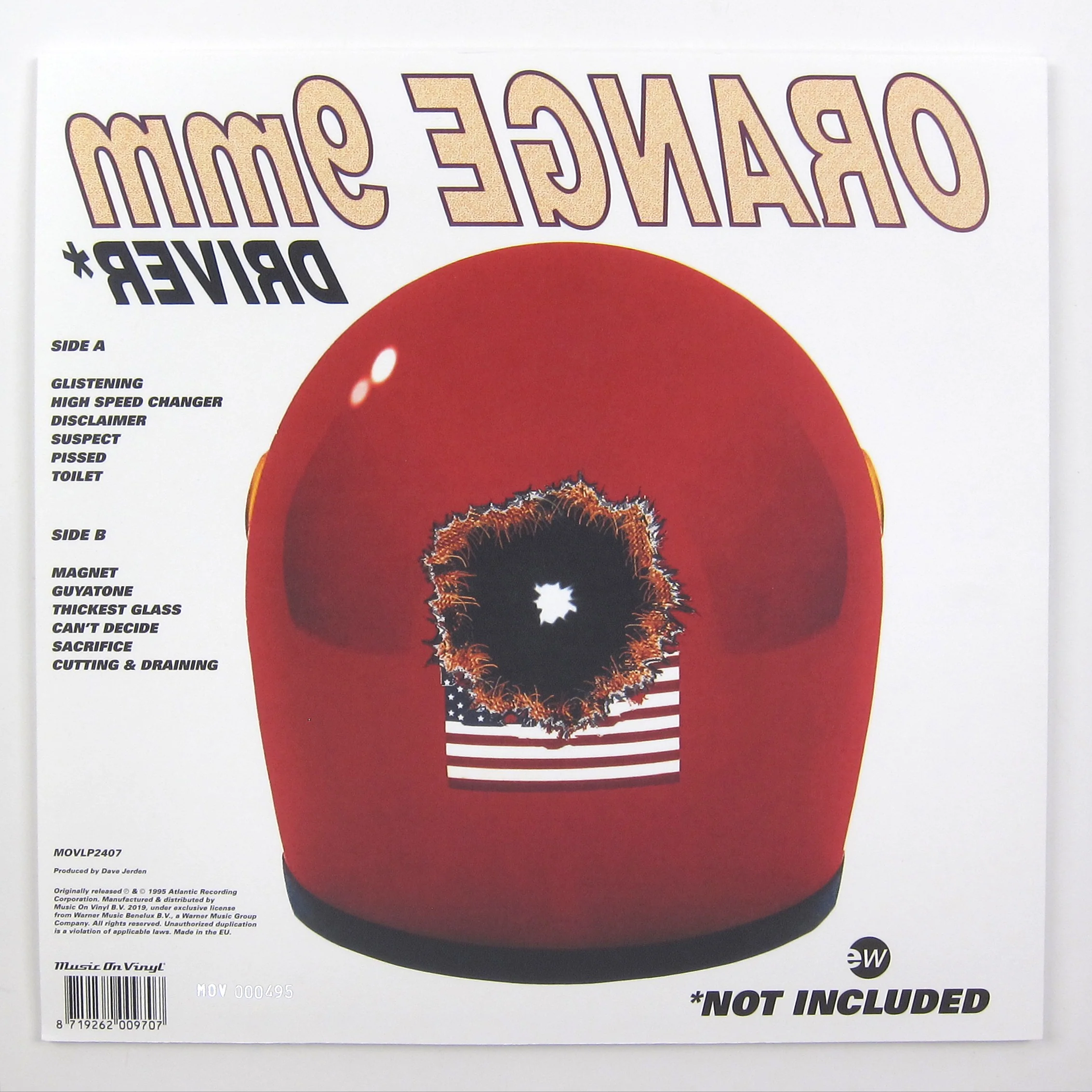Orange 9mm: Driver Not Included (Music On Vinyl 180g, Colored Vinyl) Vinyl LP - Image 3