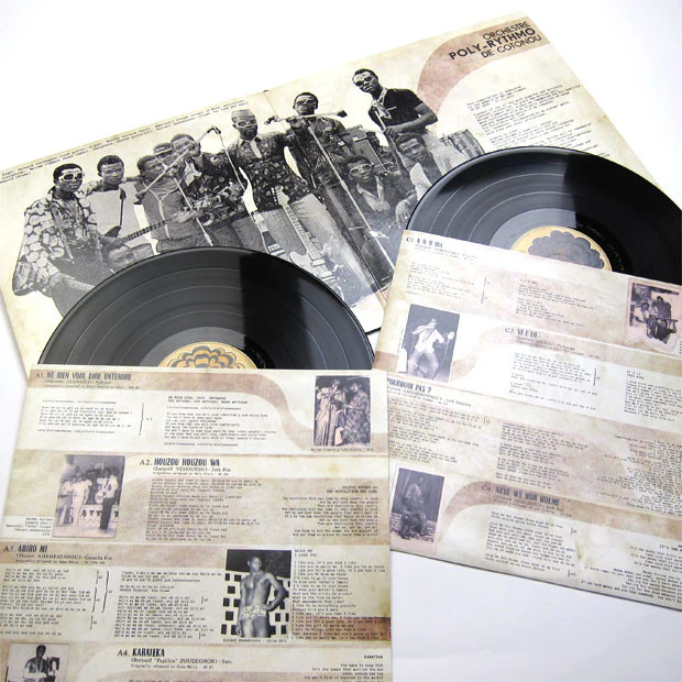 Orchestre Poly-Rythmo de Cotonou: The Skeletal Essences of Afro Funk 1969-1980 Vol.3 2LP - Image 2