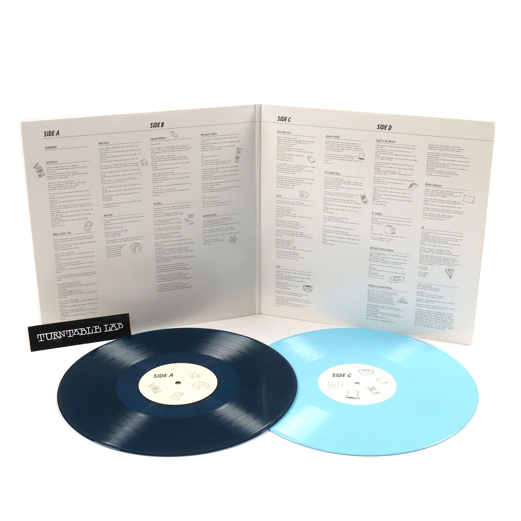 Origami Angel: Gami Gang (Blue Colored VInyl) Vinyl 2LP - Image 2