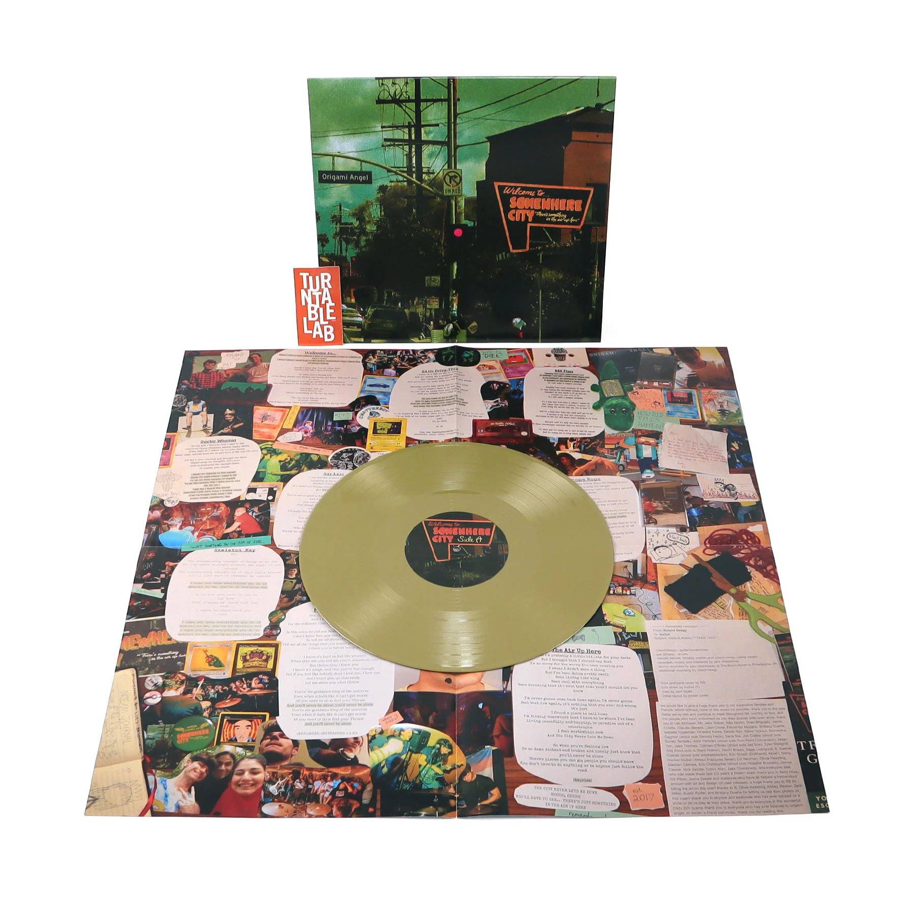 Origami Angel: Somewhere City (Colored Vinyl) Vinyl LP - Image 2