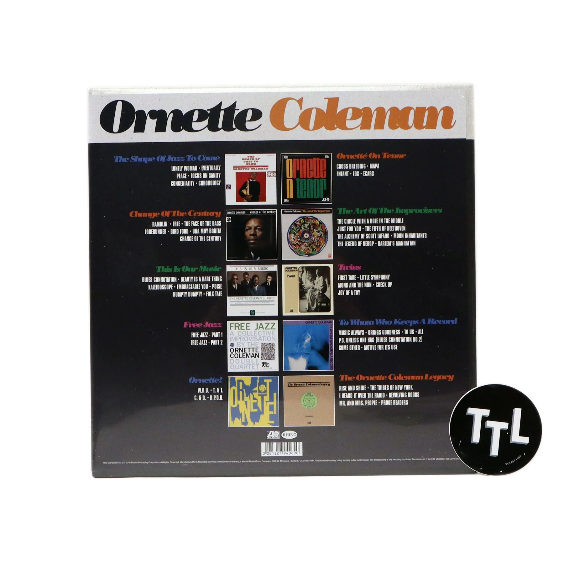 Ornette Coleman: Atlantic Years (180g) Vinyl 10LP Boxset - Image 4