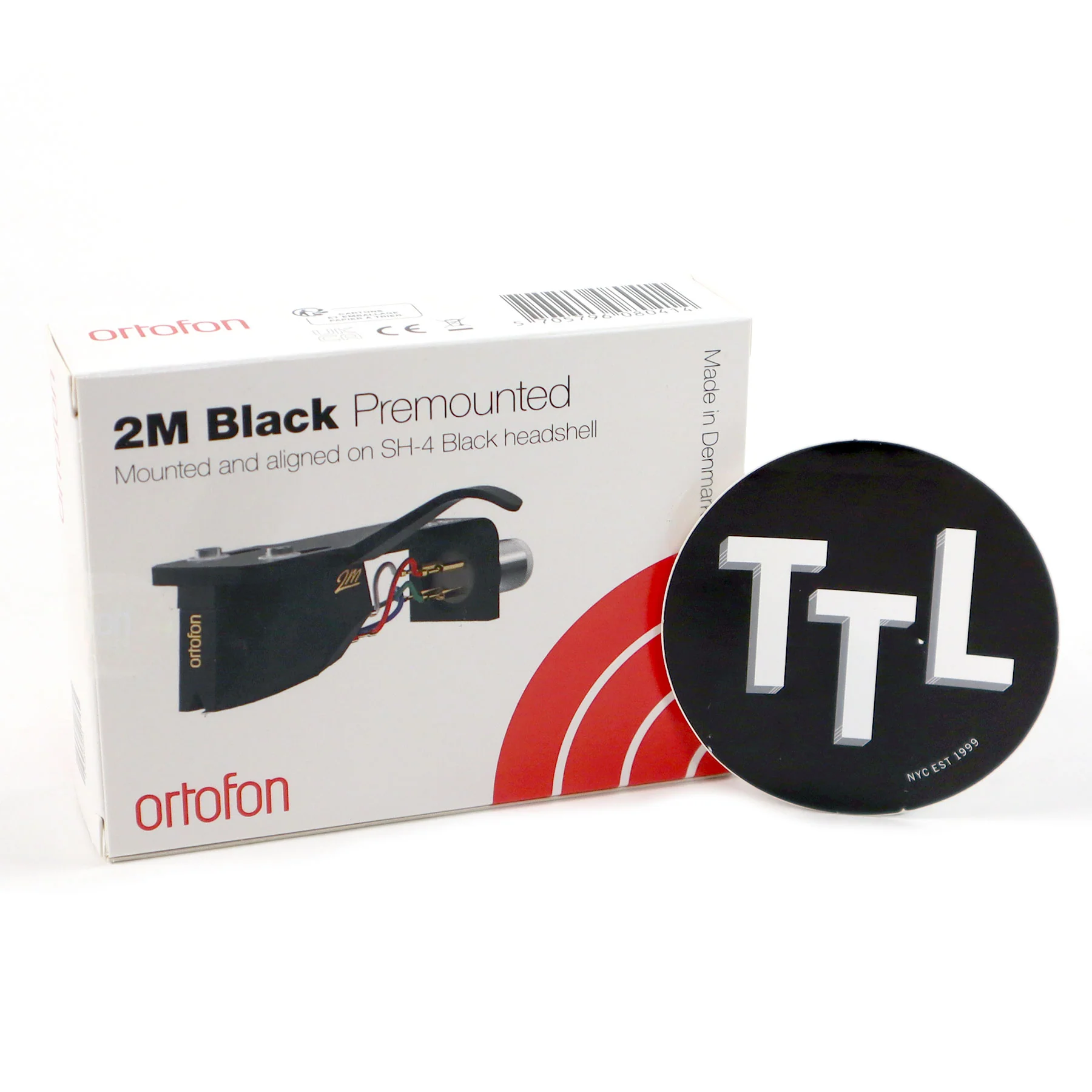 Ortofon: 2M Black Cartridge Mounted on SH-4 Headshell (Black) - Image 3