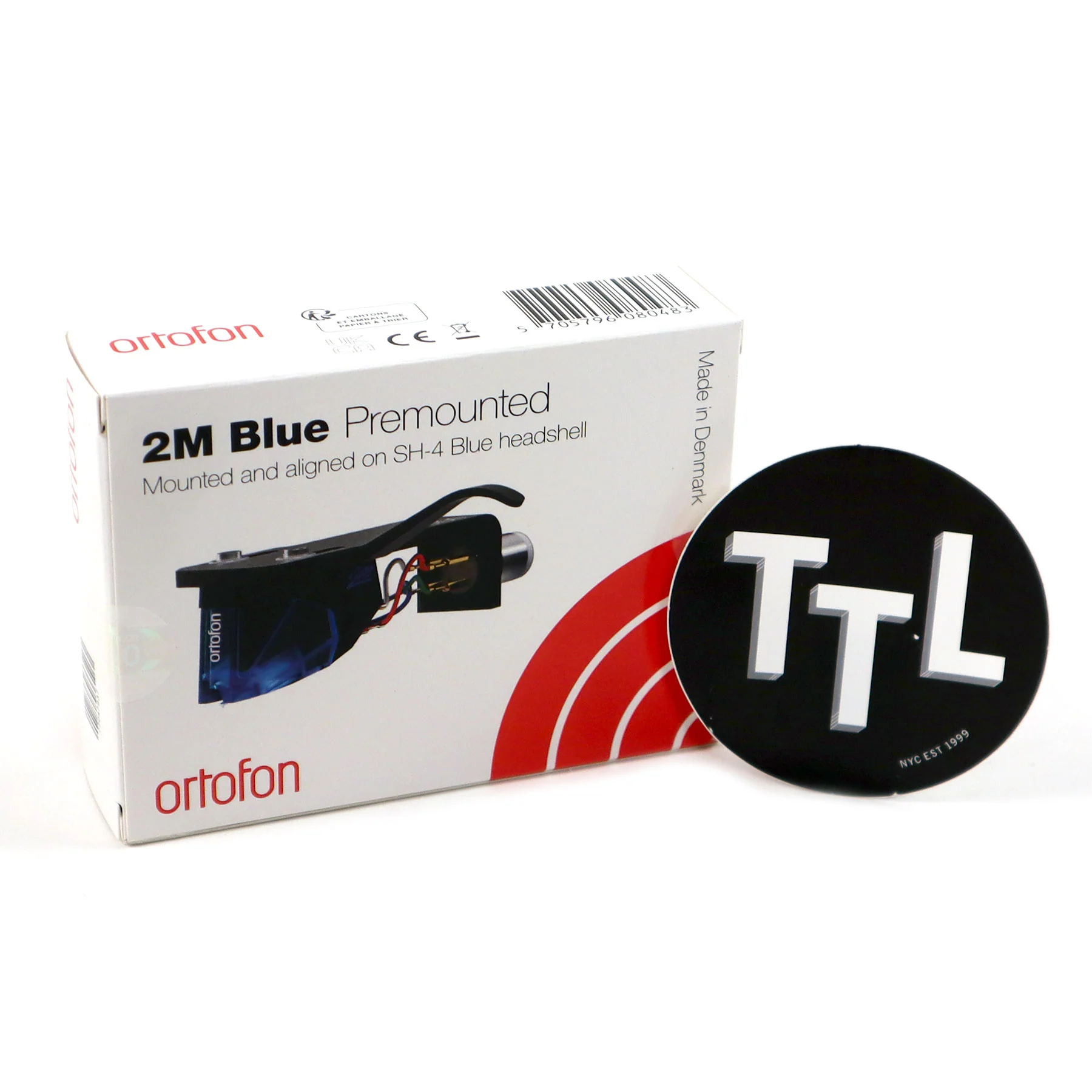 Ortofon: 2M Blue Cartridge Mounted on SH-4 Headshell (Black) - Image 4
